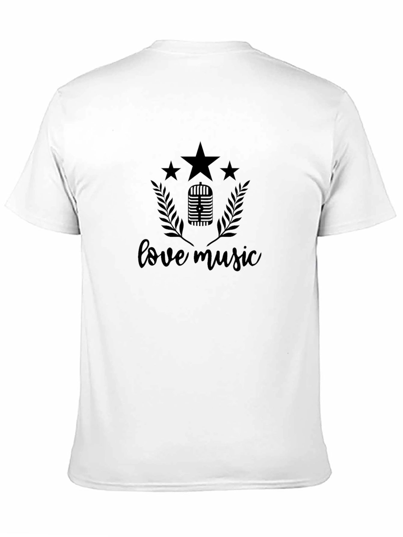 Love Music Black T-Shirt