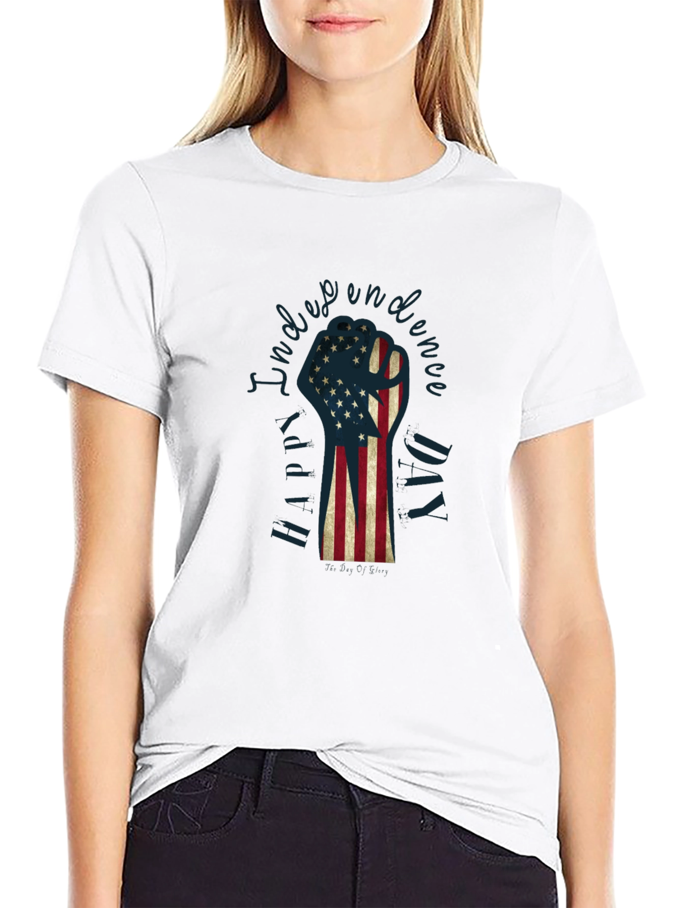 Independence Day Fist Graphic Tee