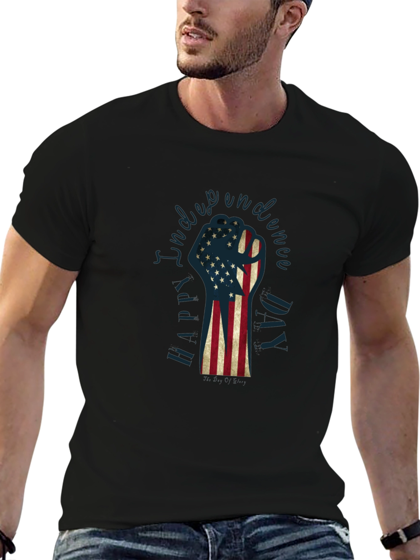 Independence Day Fist Graphic Tee
