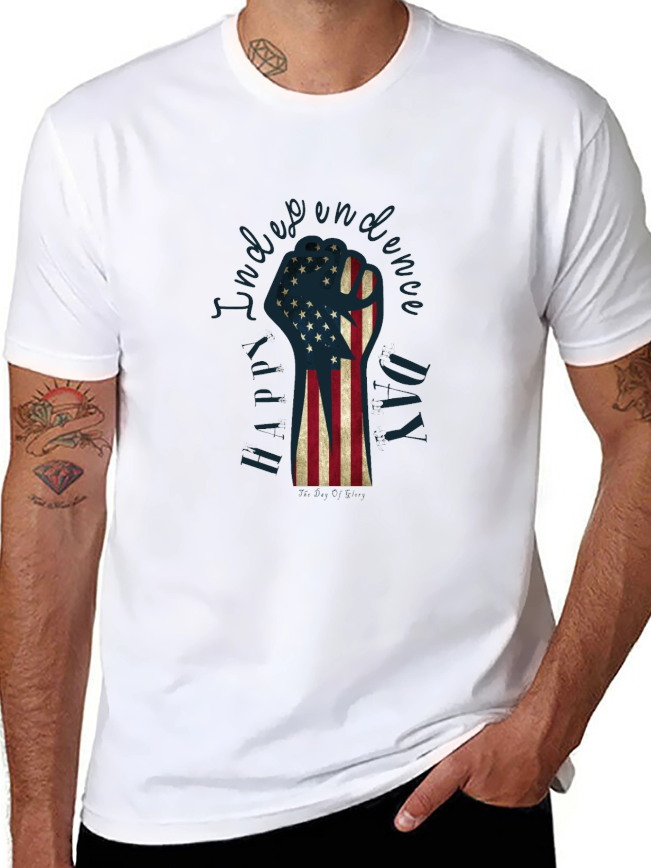 Independence Day Fist Graphic Tee