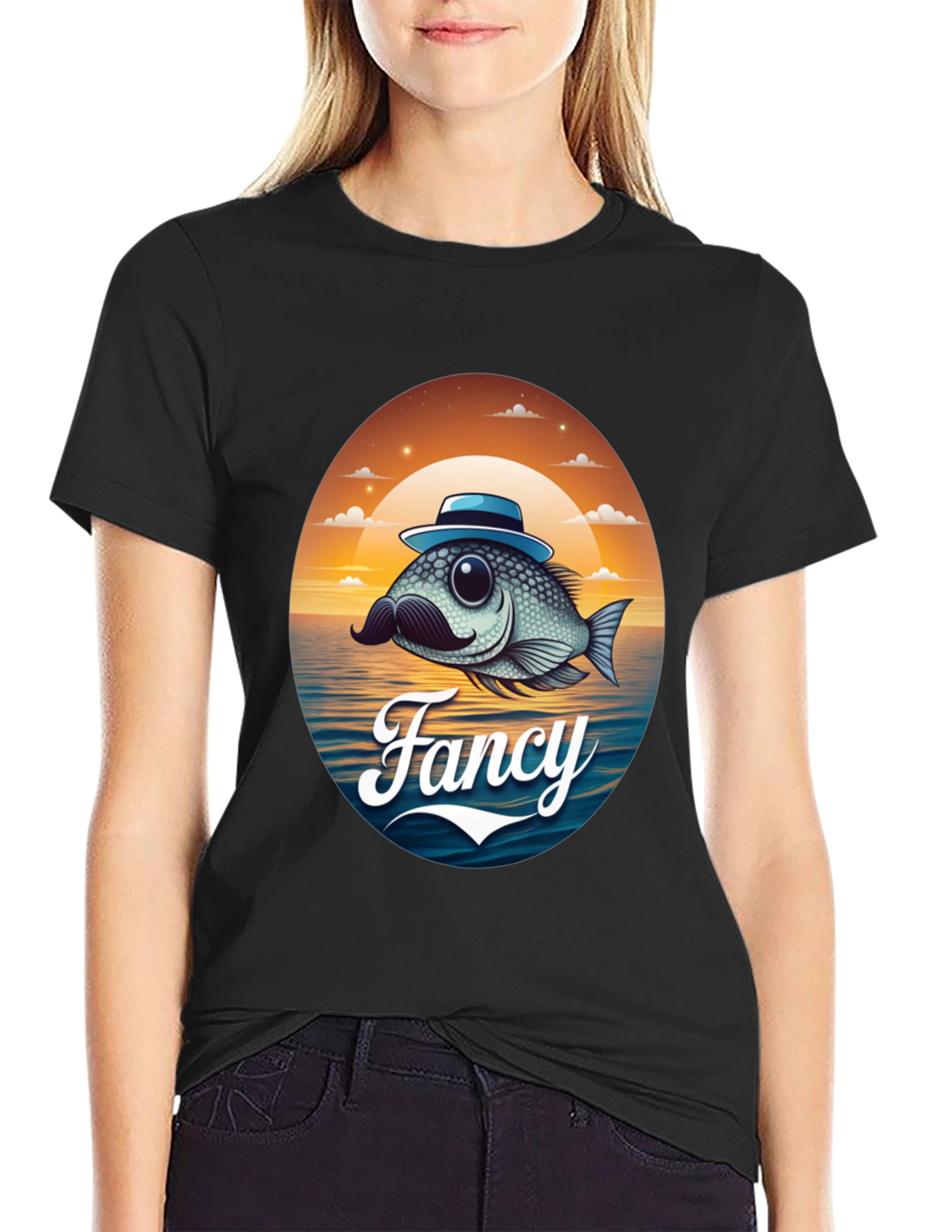 Fancy Fish Graphic T-Shirt - Unique Design