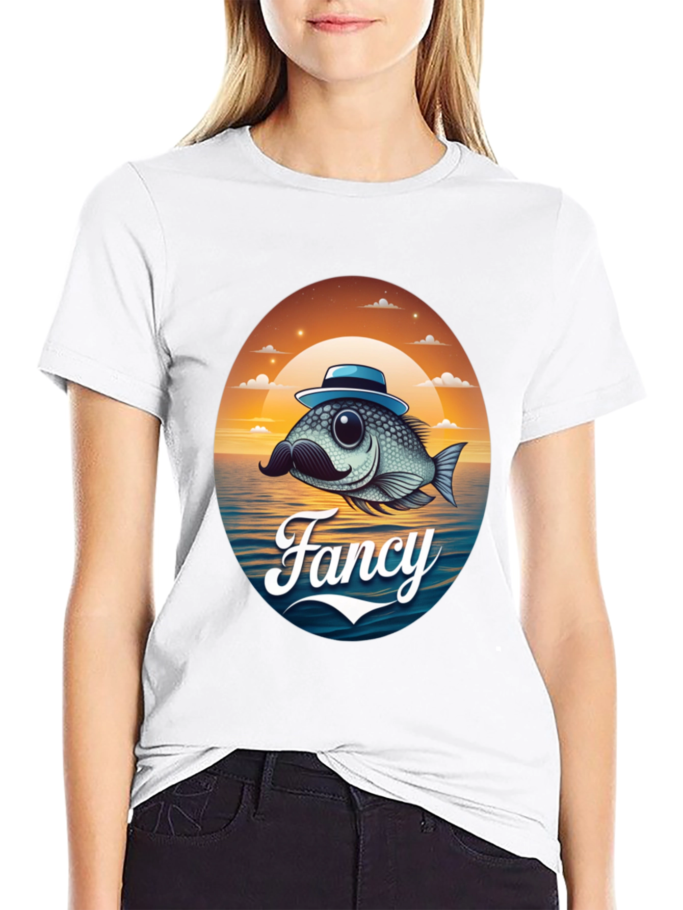 Fancy Fish Graphic T-Shirt - Unique Design