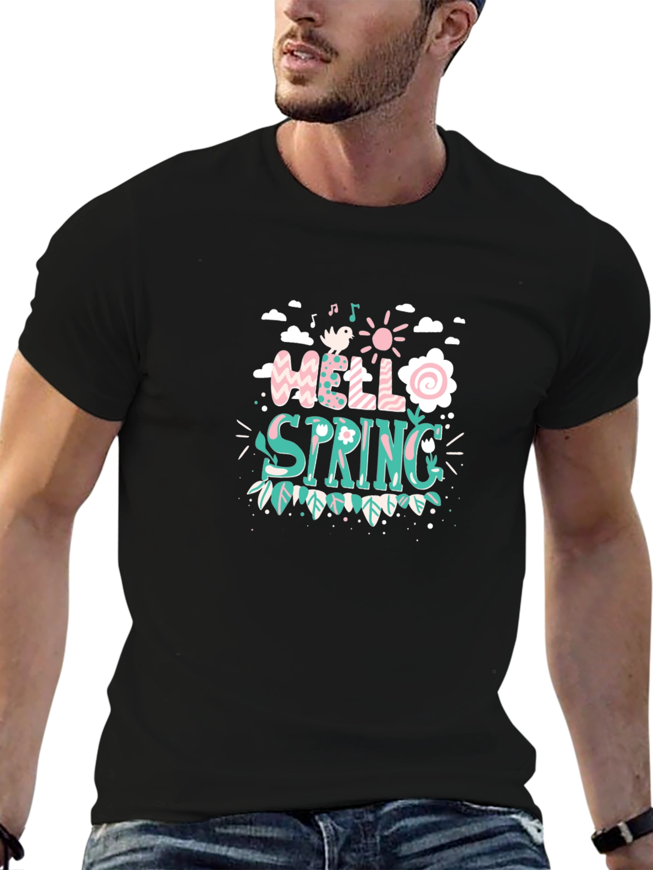 Hello Spring Graphic Tee