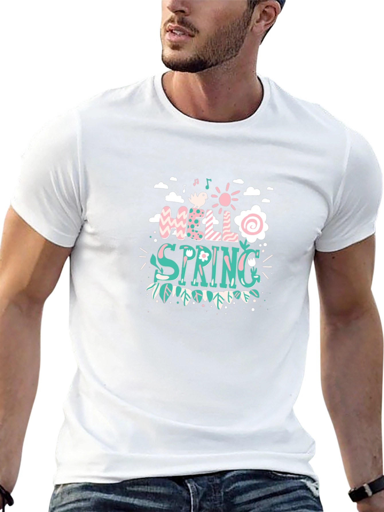 Hello Spring Graphic Tee