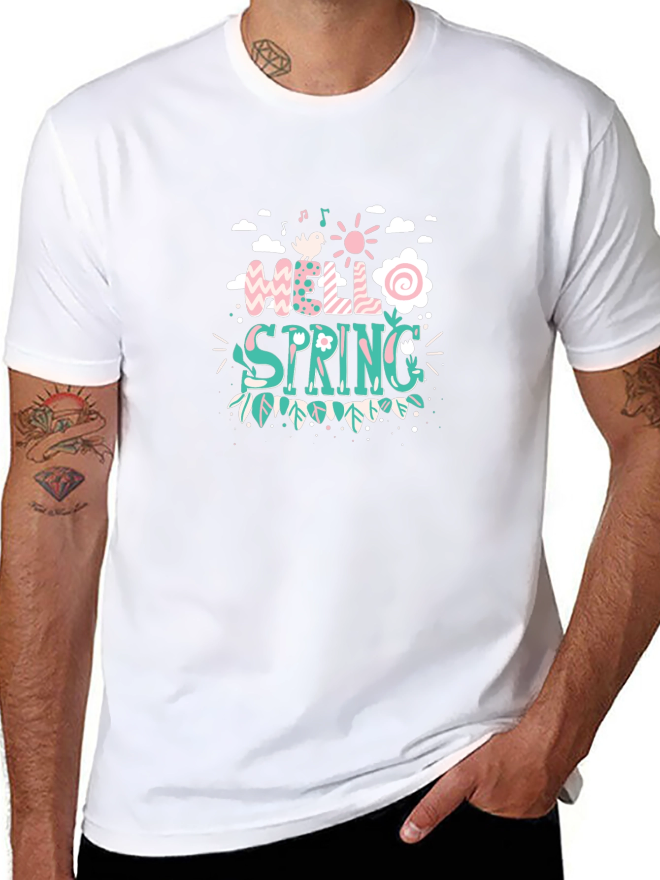 Hello Spring Graphic Tee