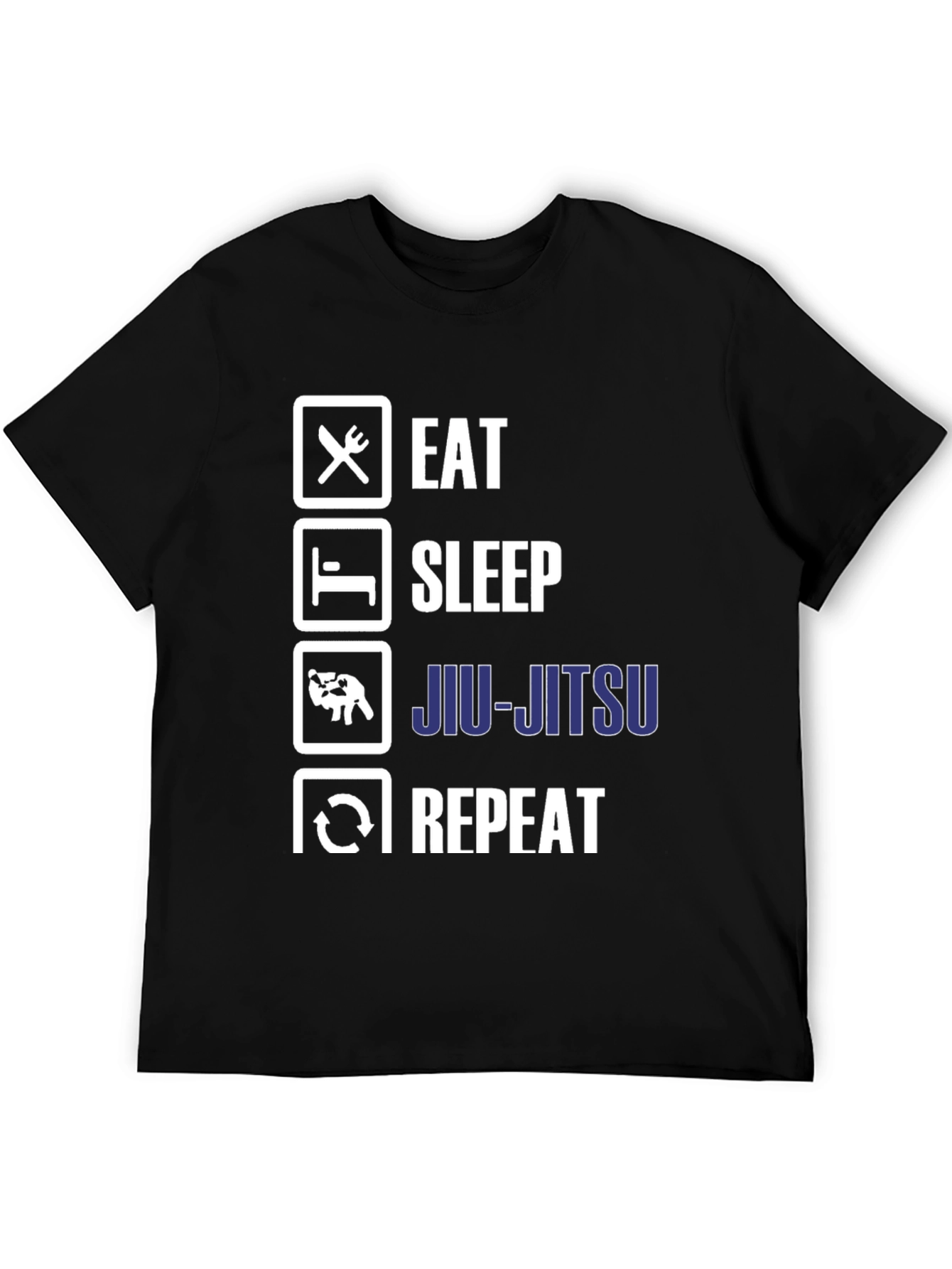 Eat Sleep Jiu-Jitsu Repeat T-Shirt