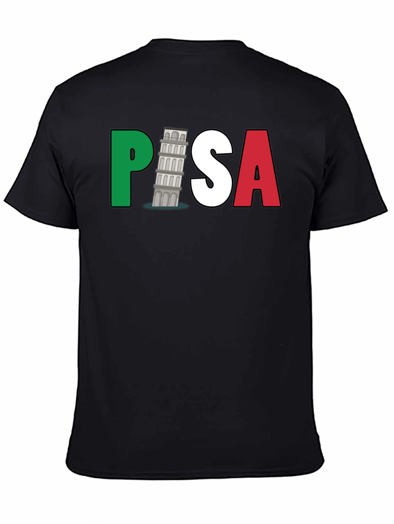 Italy Pisa Leaning Tower Graphic T-Shirt