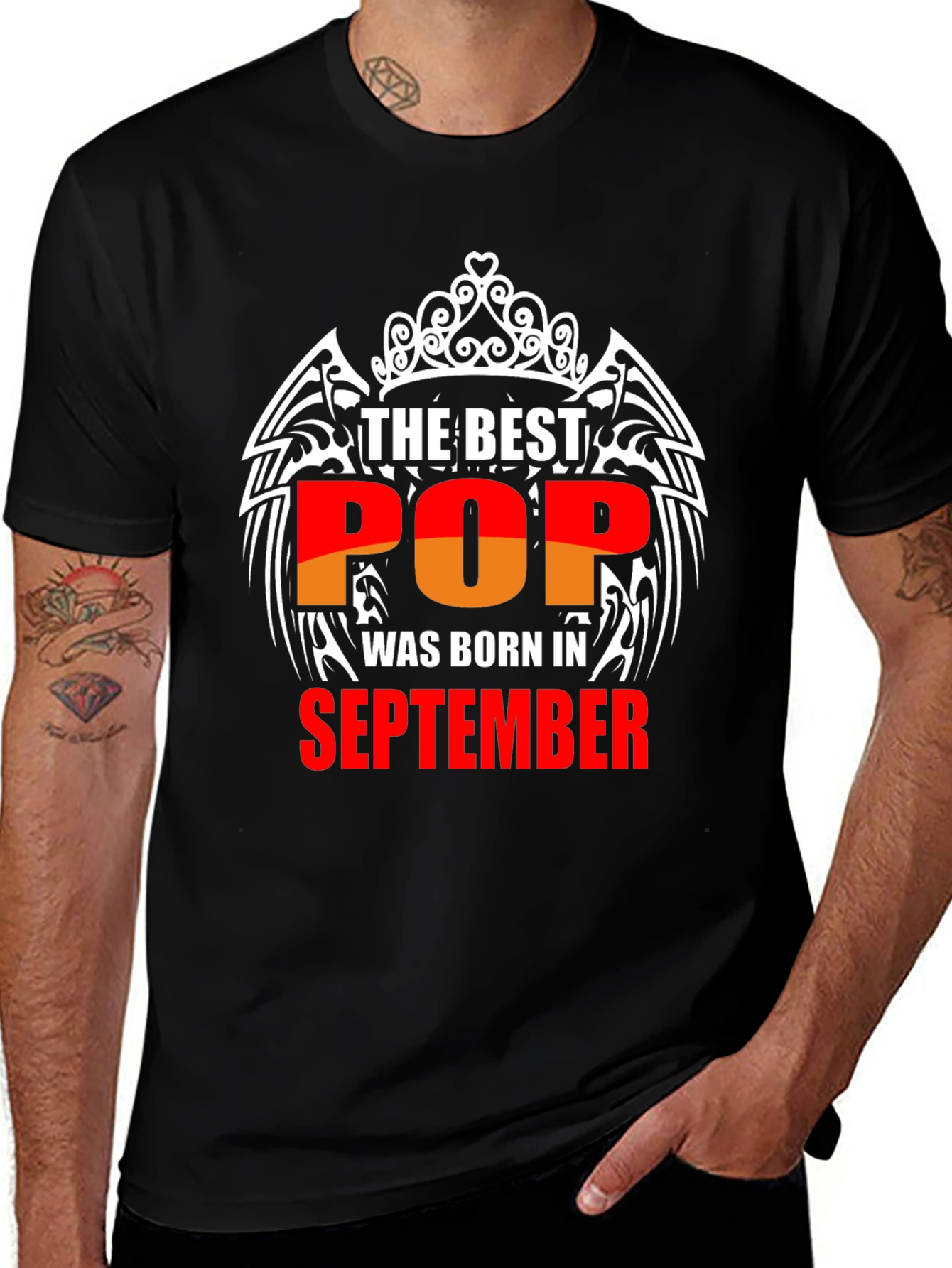 The Best Pop Born in September T-Shirt