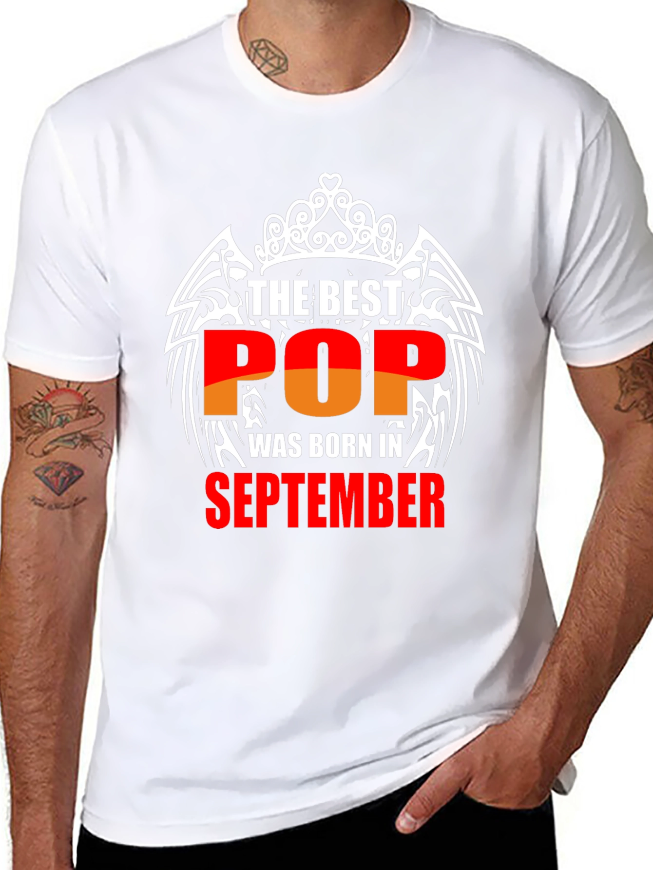 The Best Pop Born in September T-Shirt