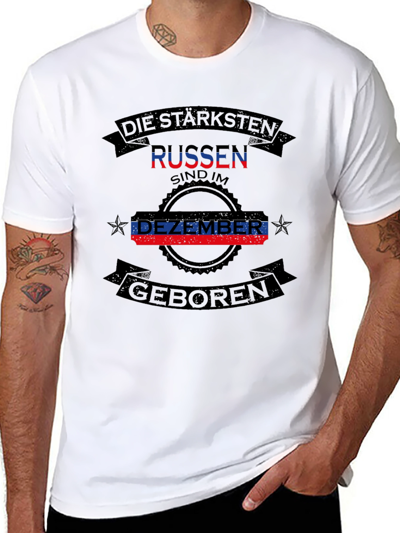 Strongest Russians Born in December T-Shirt