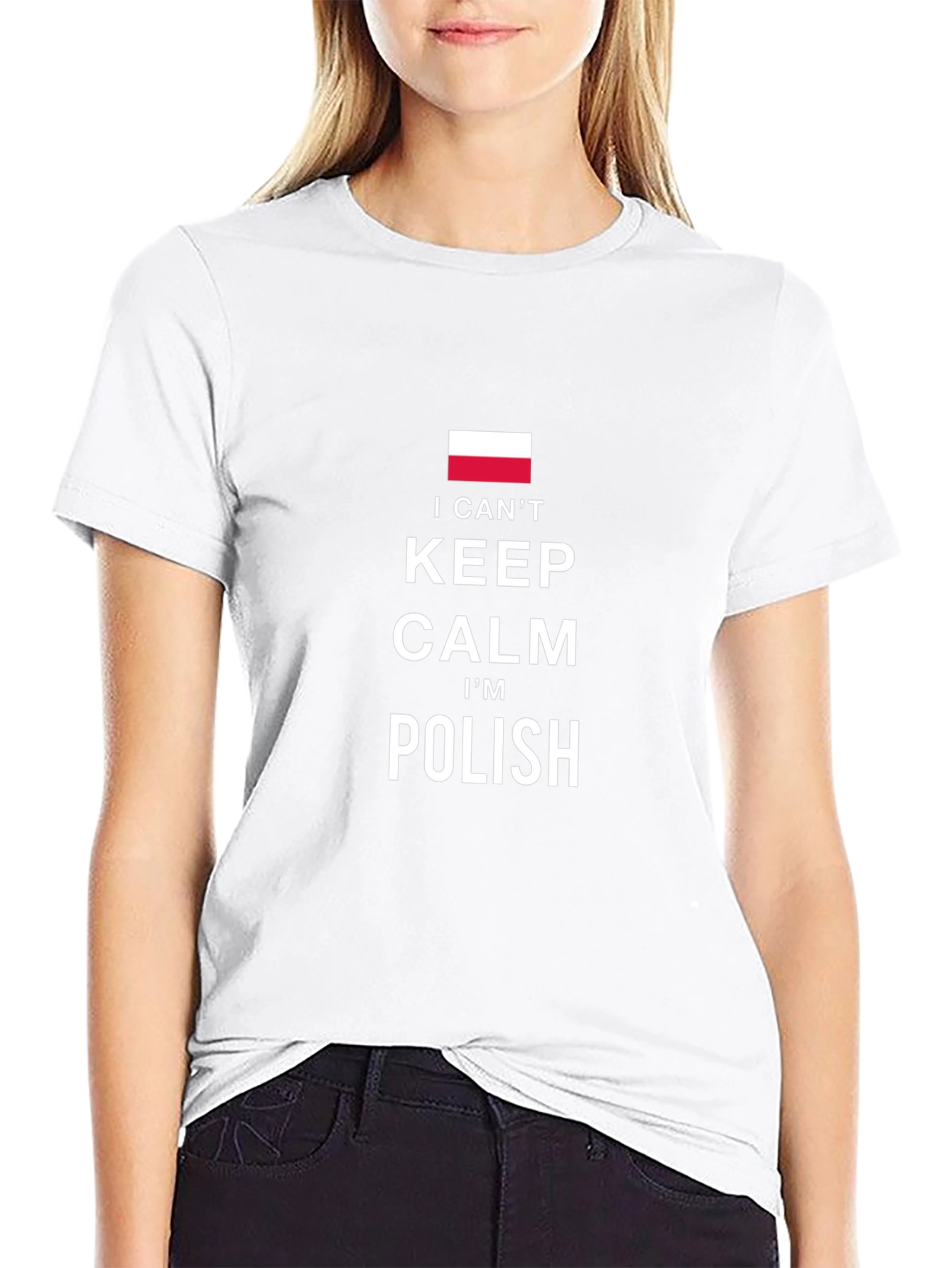 Keep Calm Im Polish T-Shirt