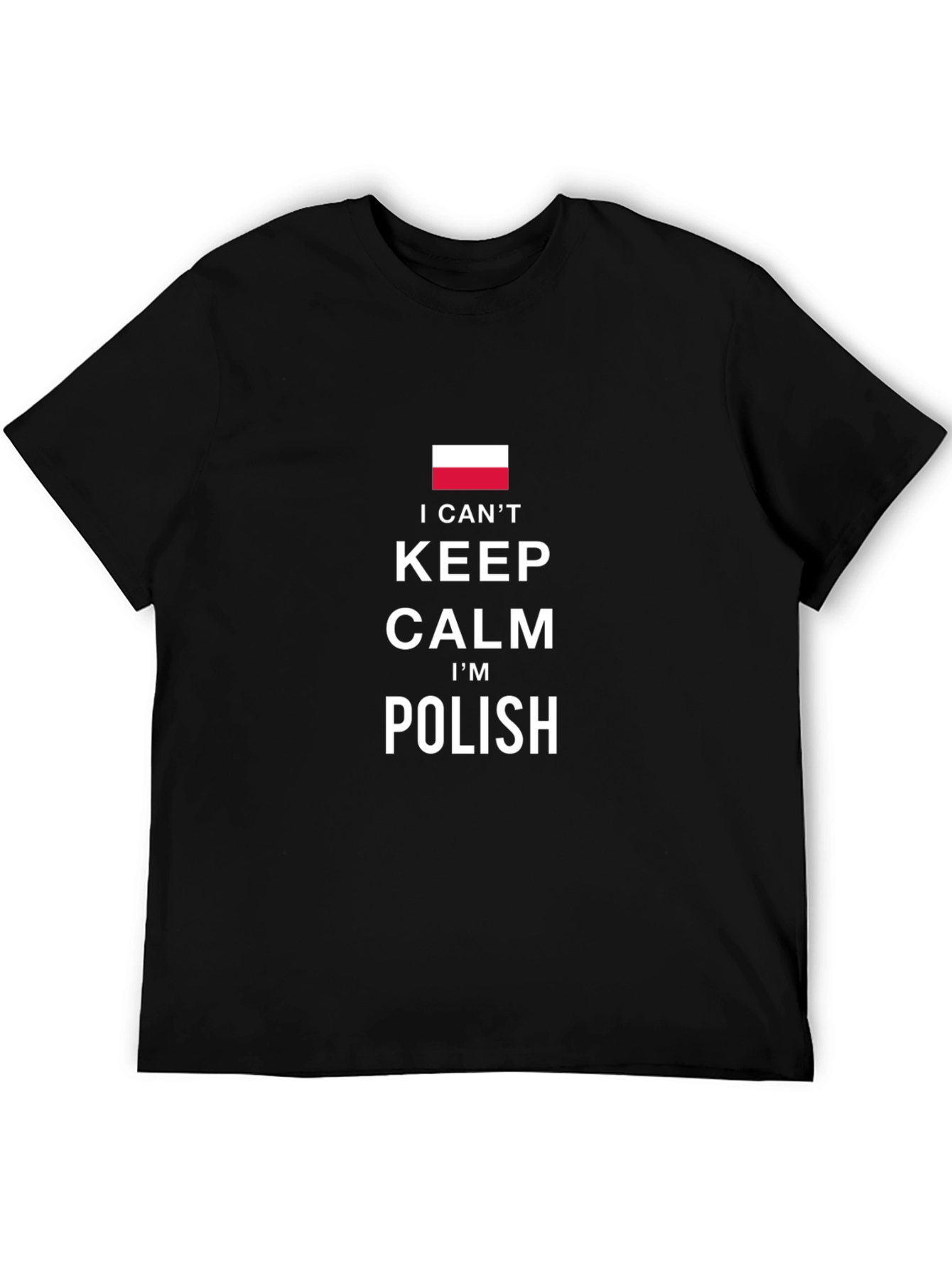 Keep Calm Im Polish T-Shirt