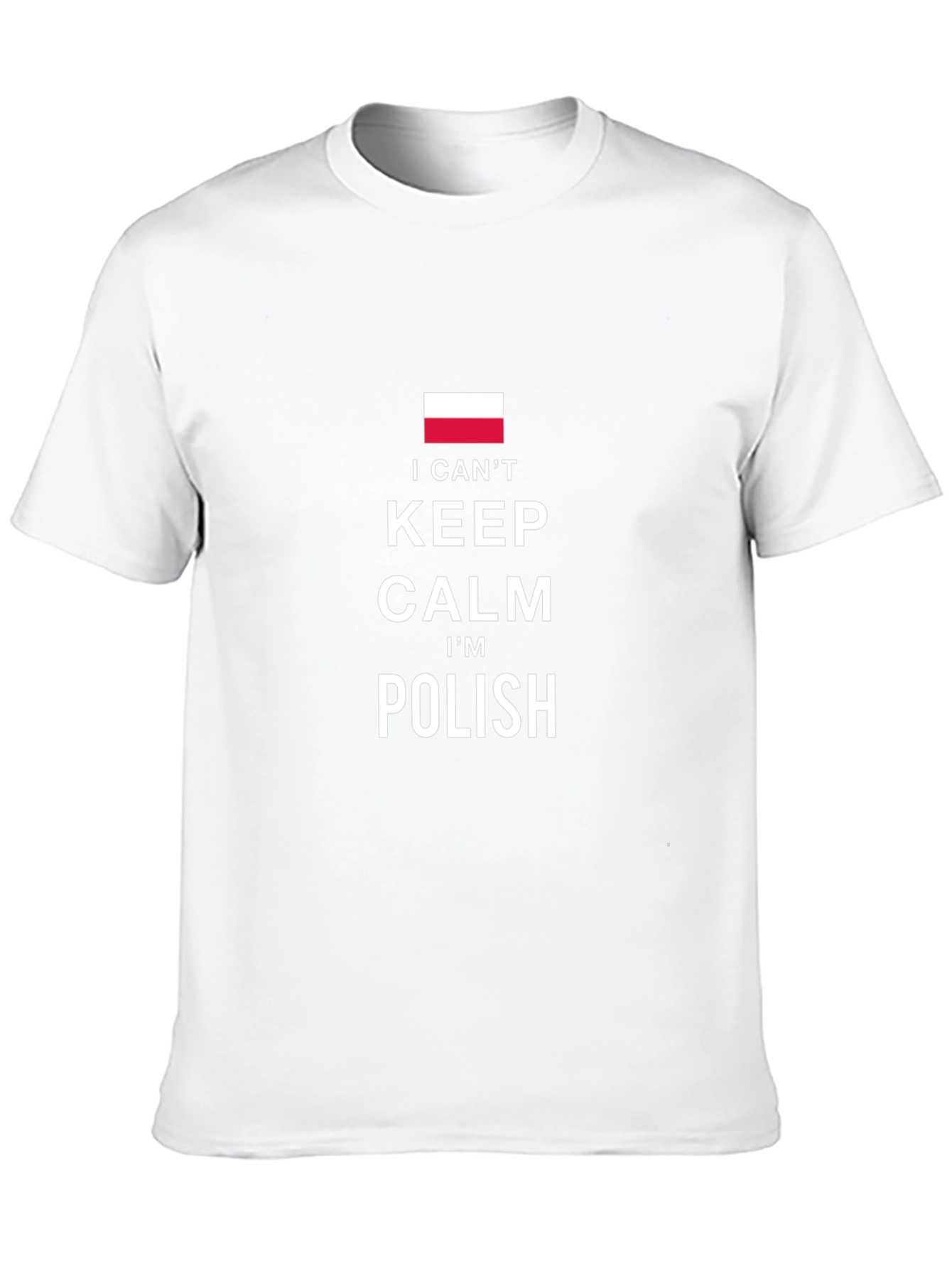 Keep Calm Im Polish T-Shirt
