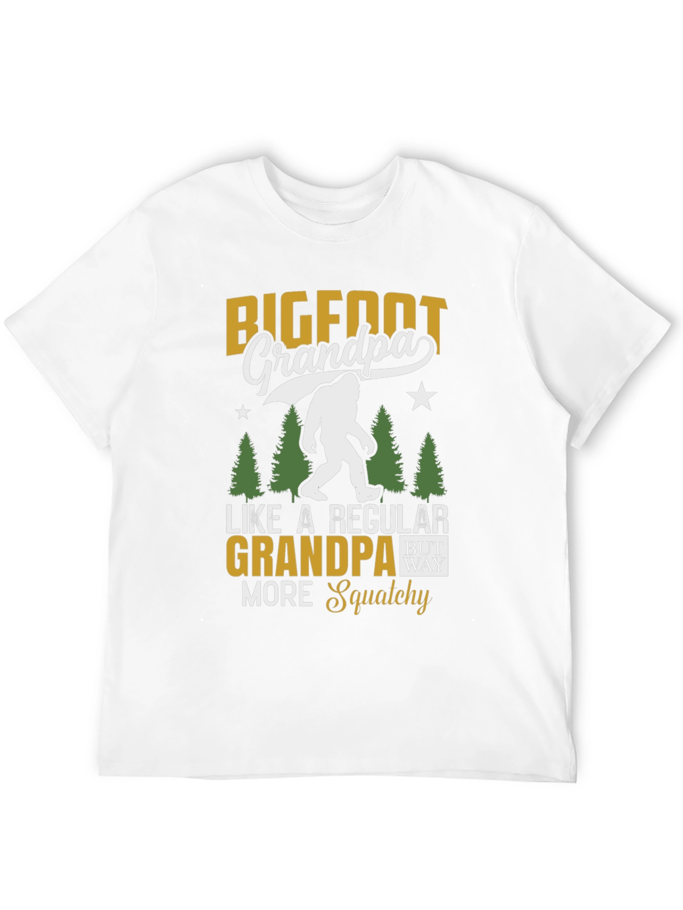 Bigfoot Grandpa T-Shirt