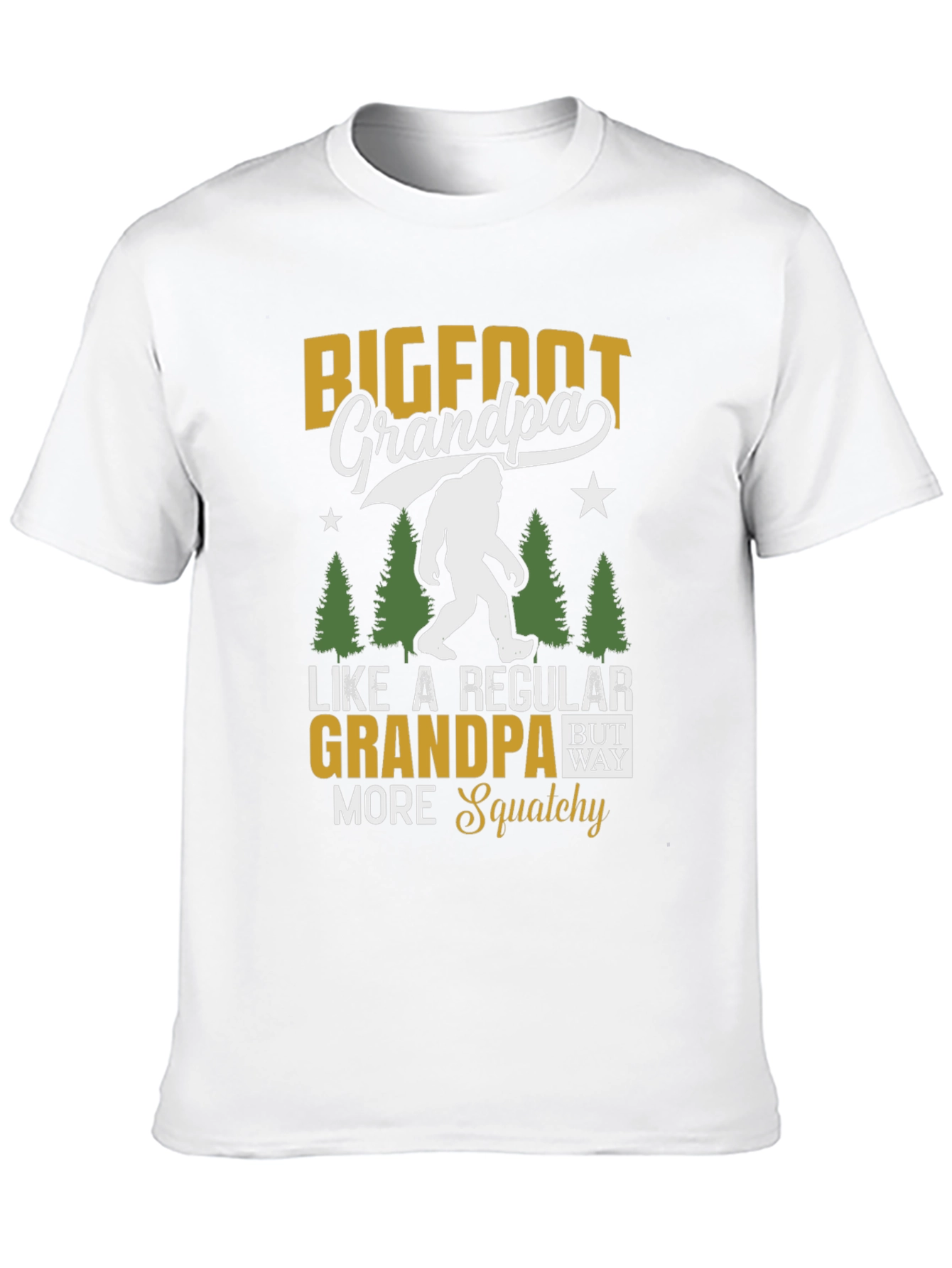 Bigfoot Grandpa T-Shirt