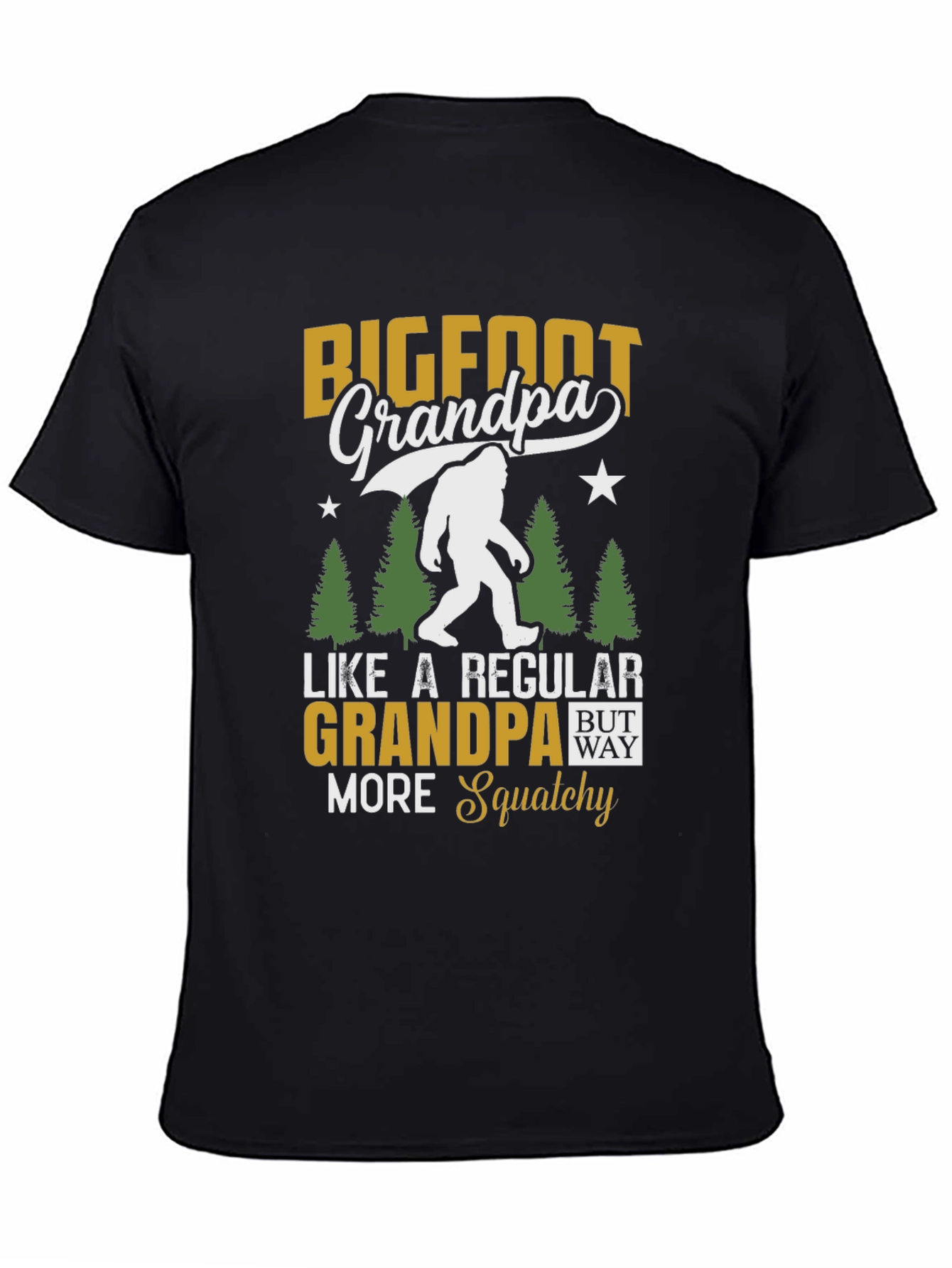 Bigfoot Grandpa T-Shirt
