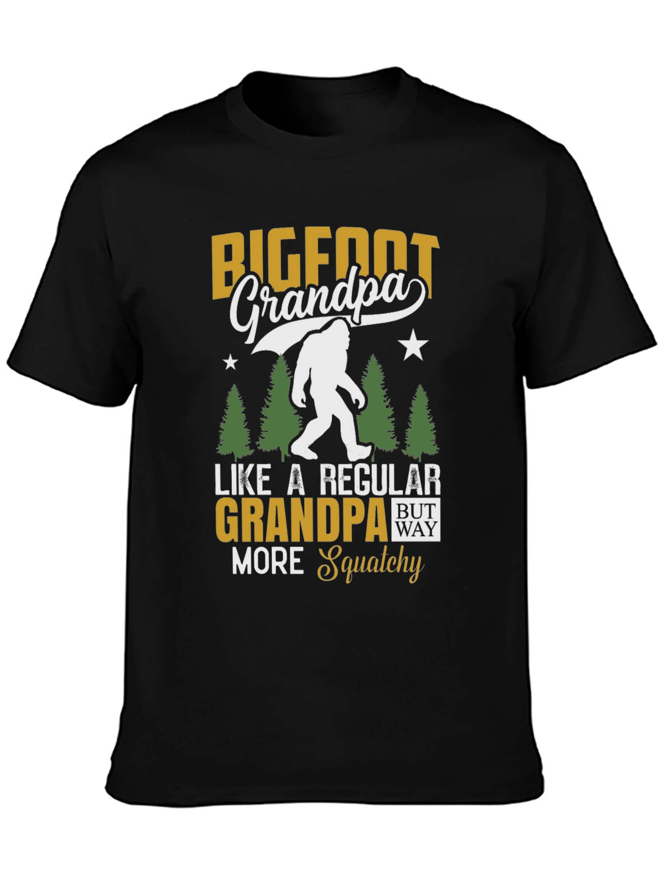 Bigfoot Grandpa T-Shirt