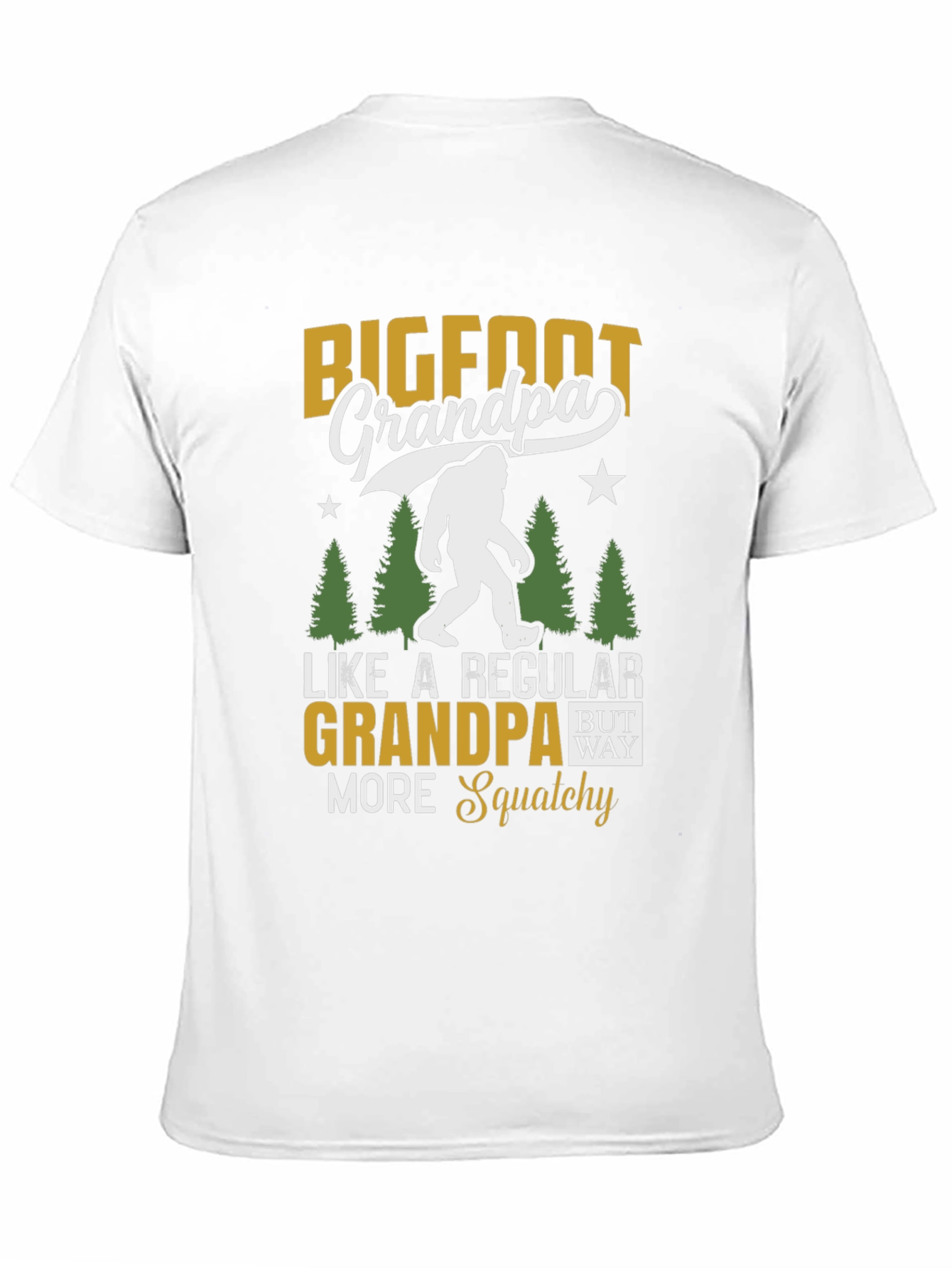 Bigfoot Grandpa T-Shirt