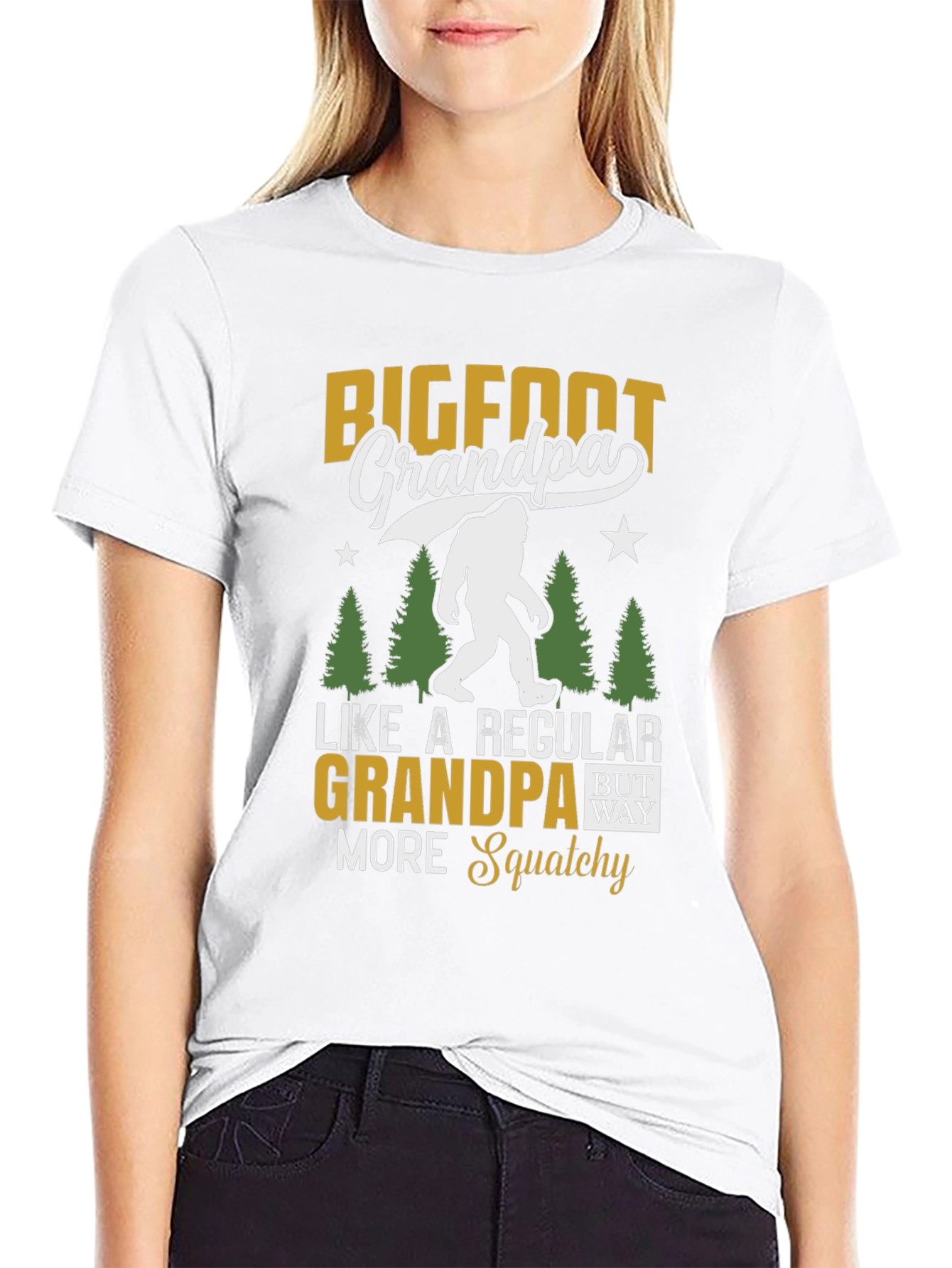 Bigfoot Grandpa T-Shirt
