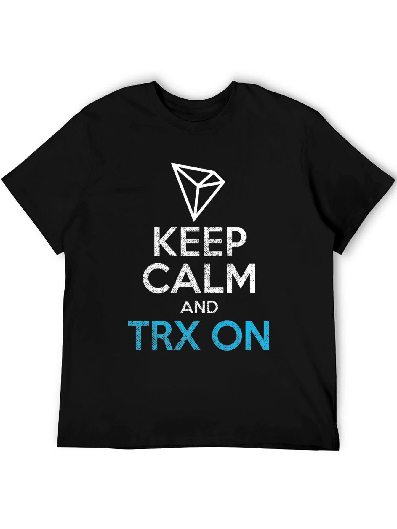 Keep Calm TRX On Black T-Shirt