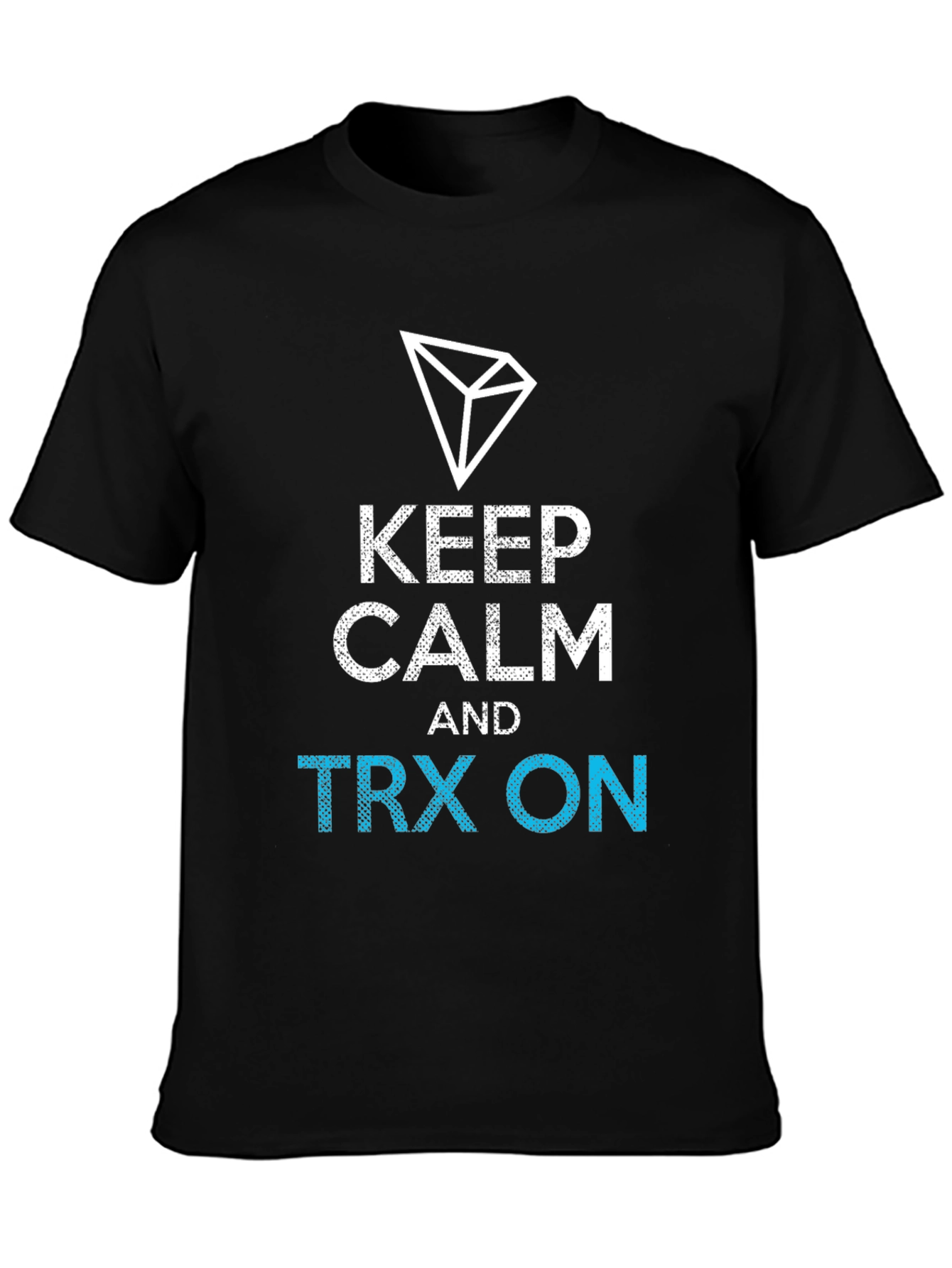 Keep Calm TRX On Black T-Shirt