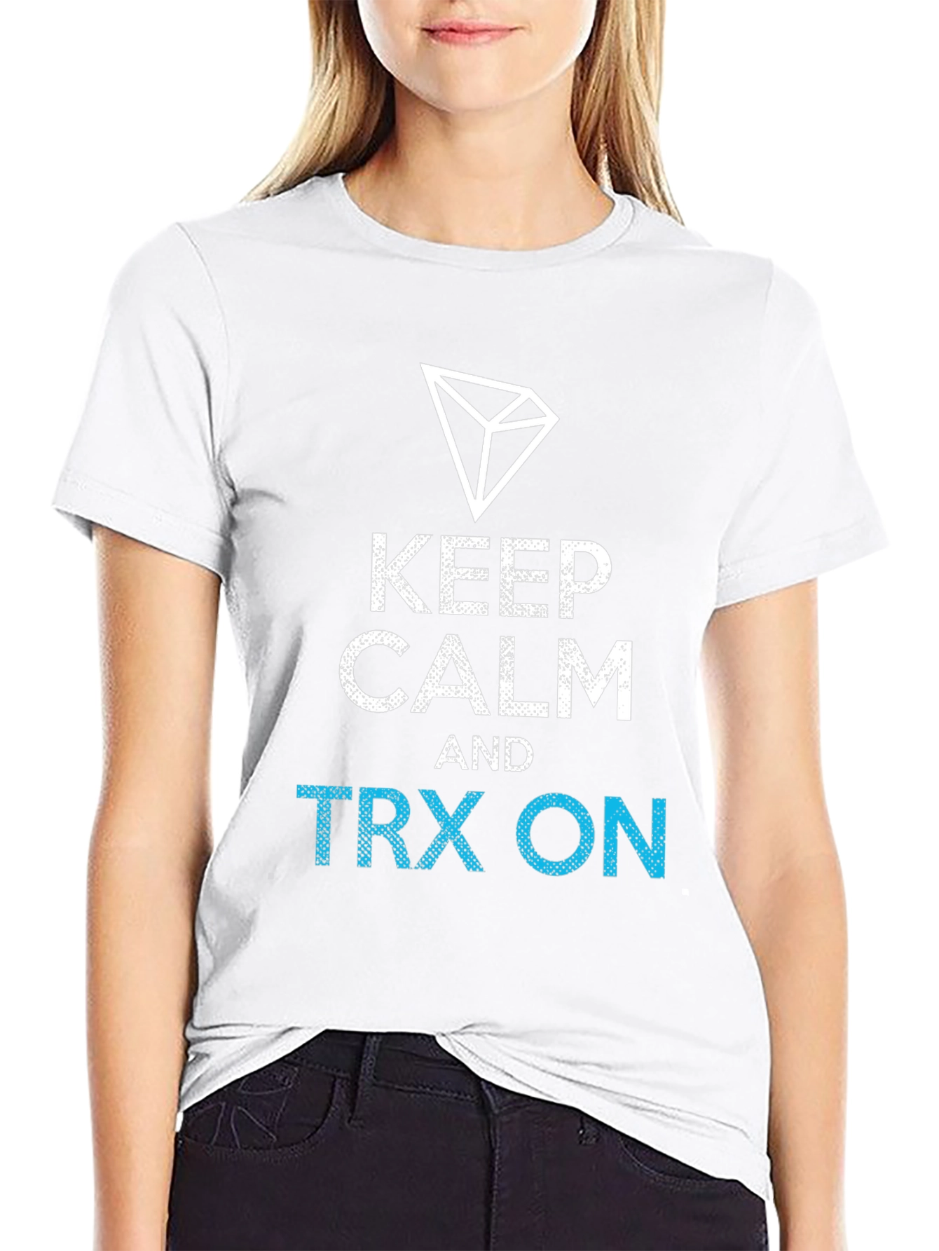 Keep Calm TRX On Black T-Shirt