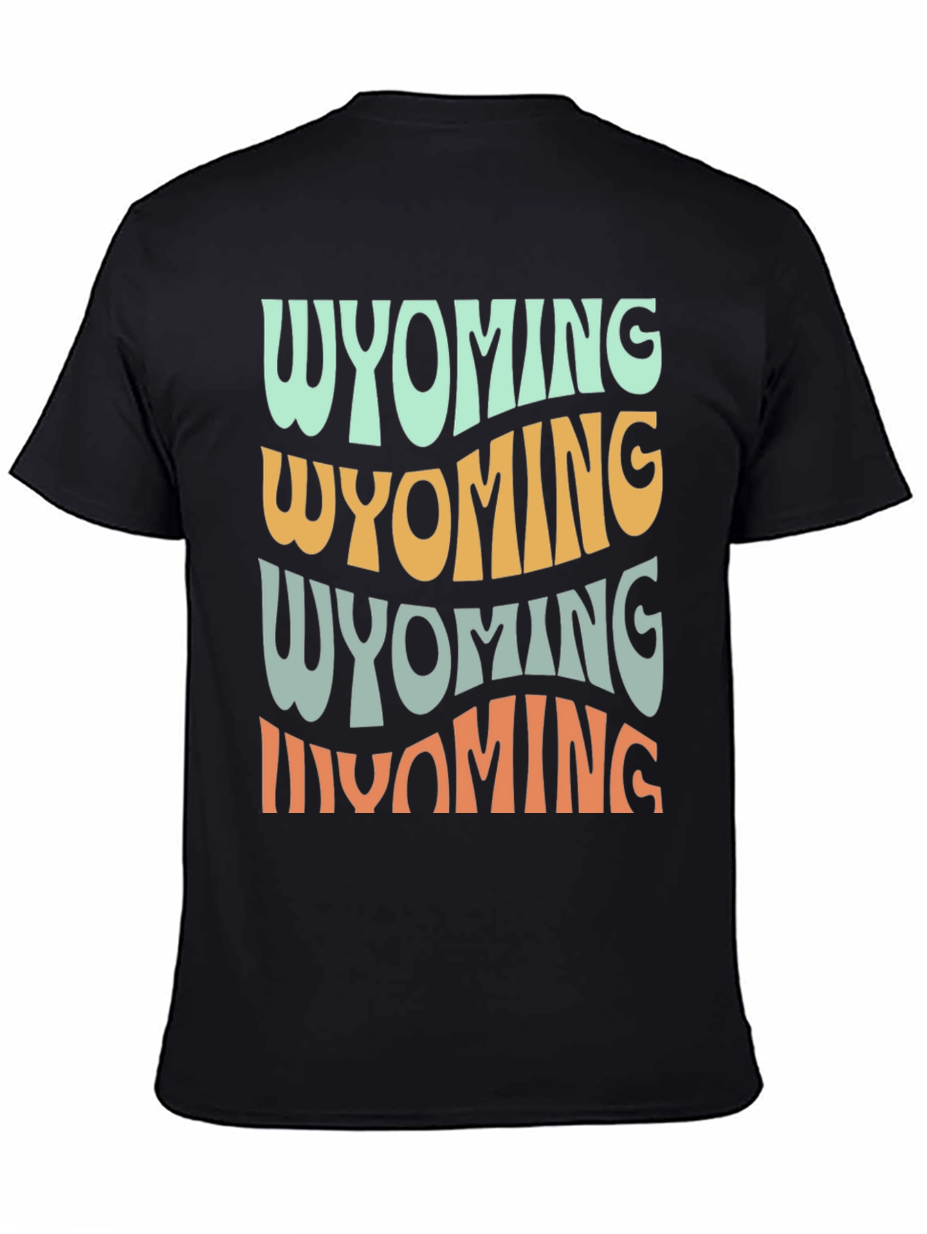 Retro Wyoming T-Shirt - Soft Cotton Graphic Tee