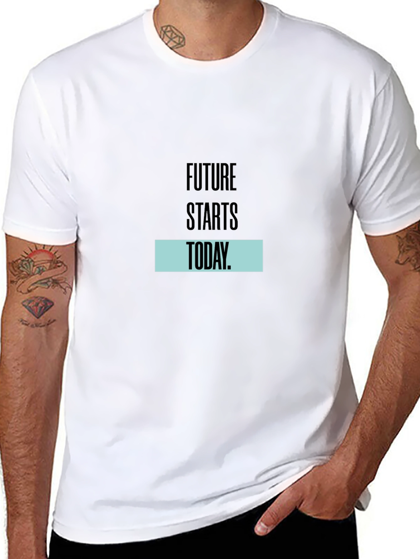 Future Starts Today Graphic Tee - Mens