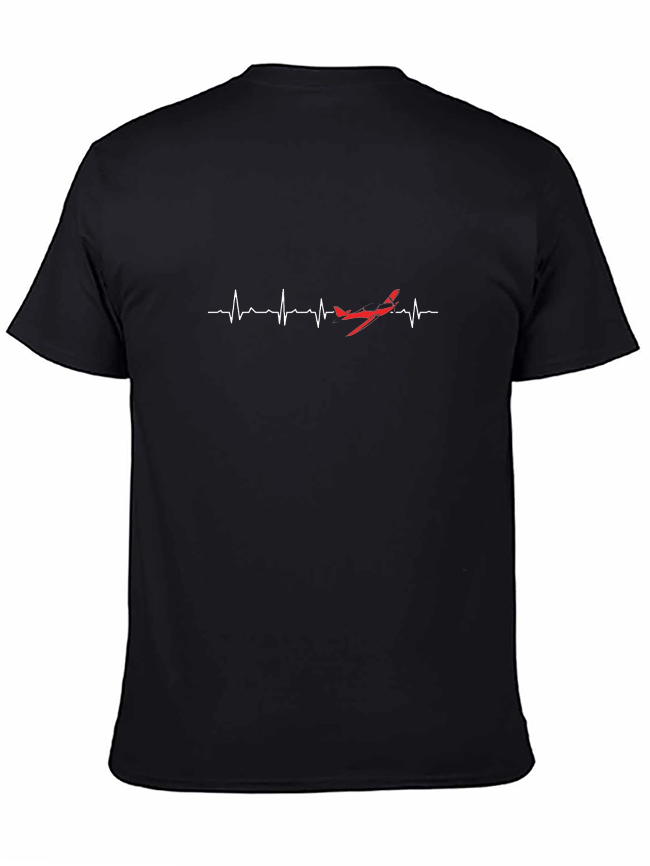 Pilot Heartbeat T-Shirt - Aviation Lover Tee
