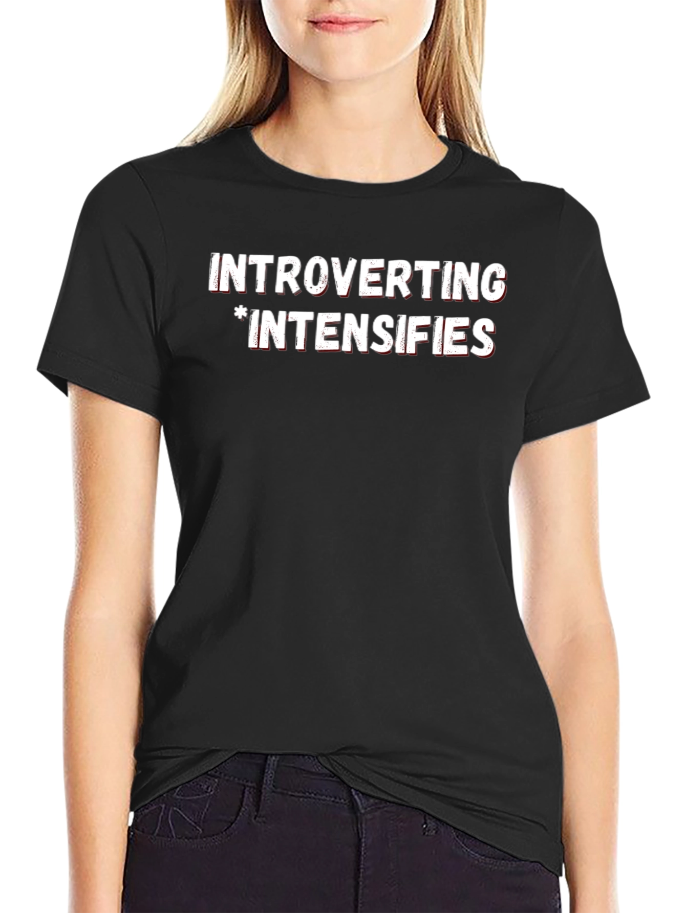Introverting Intensifies T-Shirt - Introvert Apparel