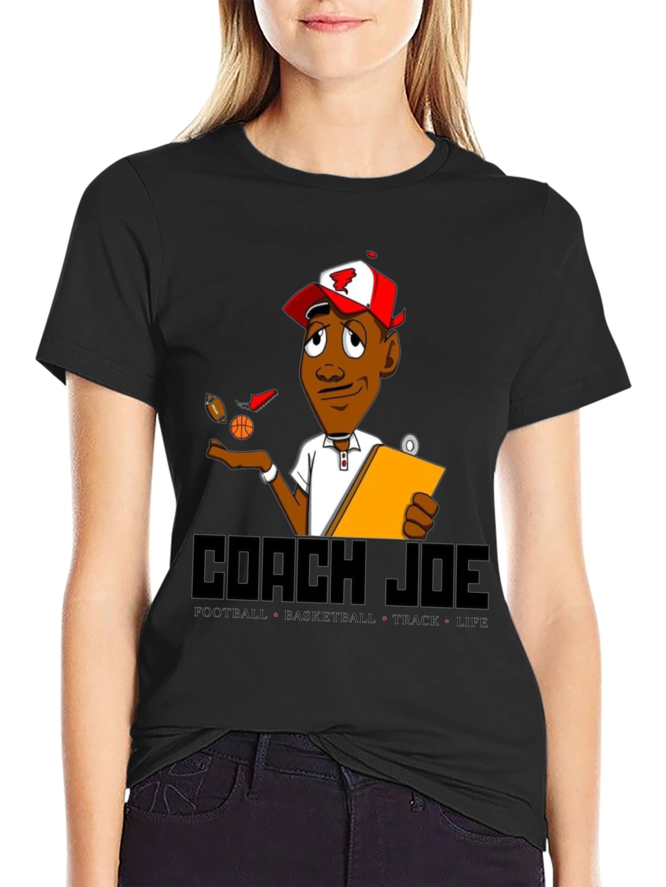 Coach Joe T-Shirt: Football Basketball Track Life