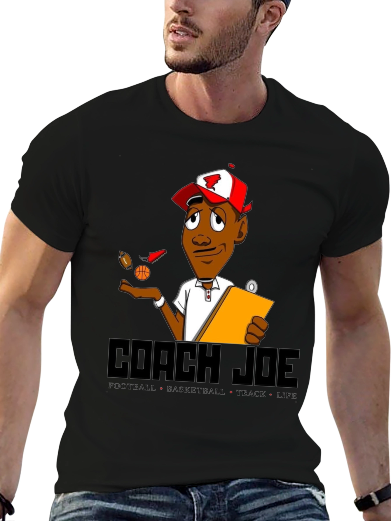 Coach Joe T-Shirt: Football Basketball Track Life