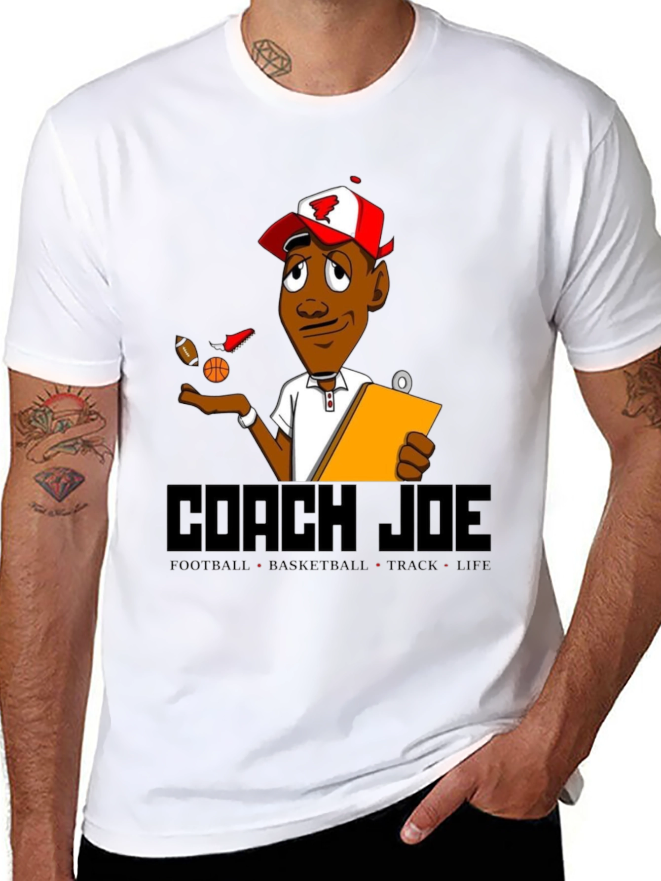 Coach Joe T-Shirt: Football Basketball Track Life