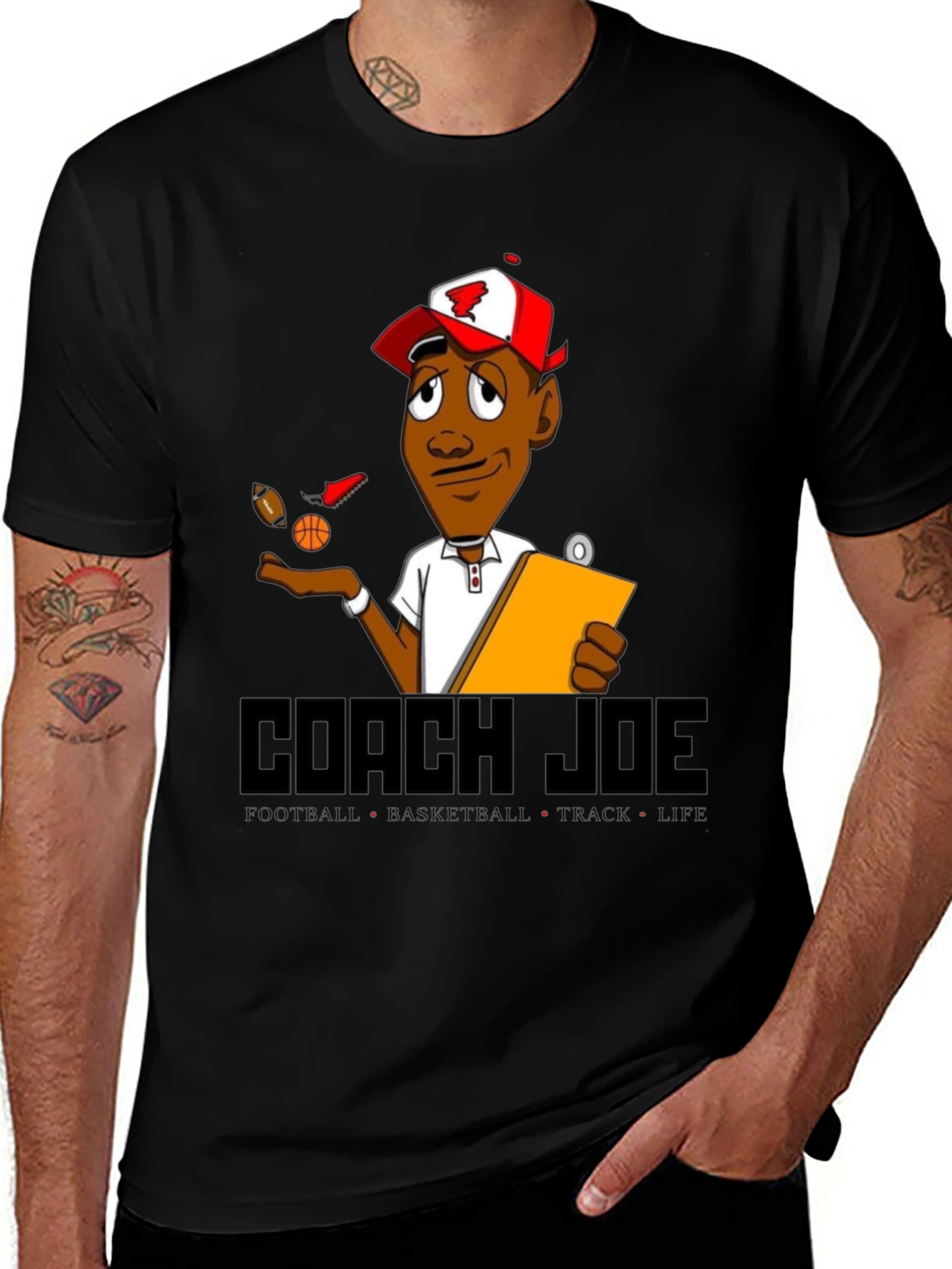 Coach Joe T-Shirt: Football Basketball Track Life