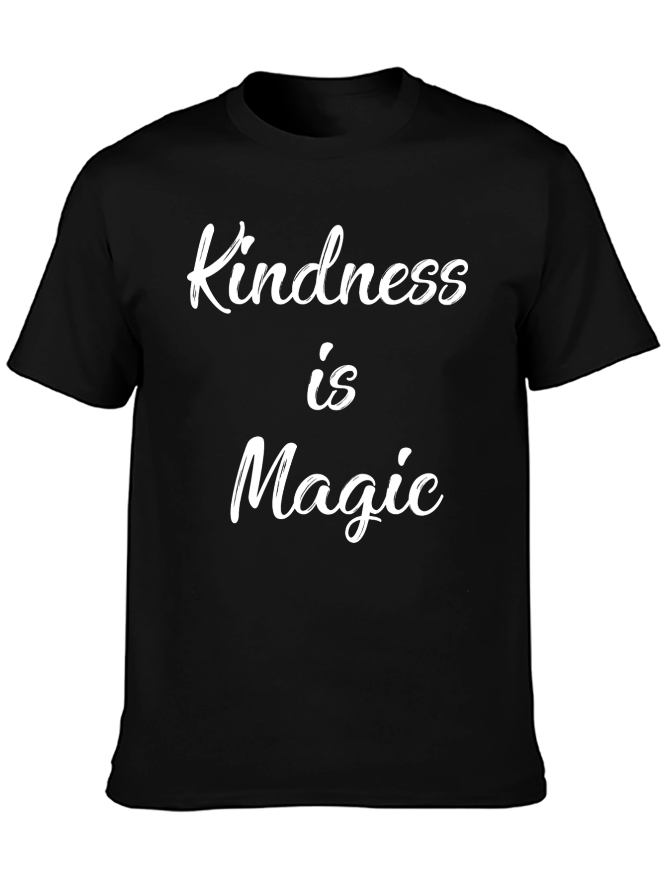 Kindness is Magic Black T-Shirt