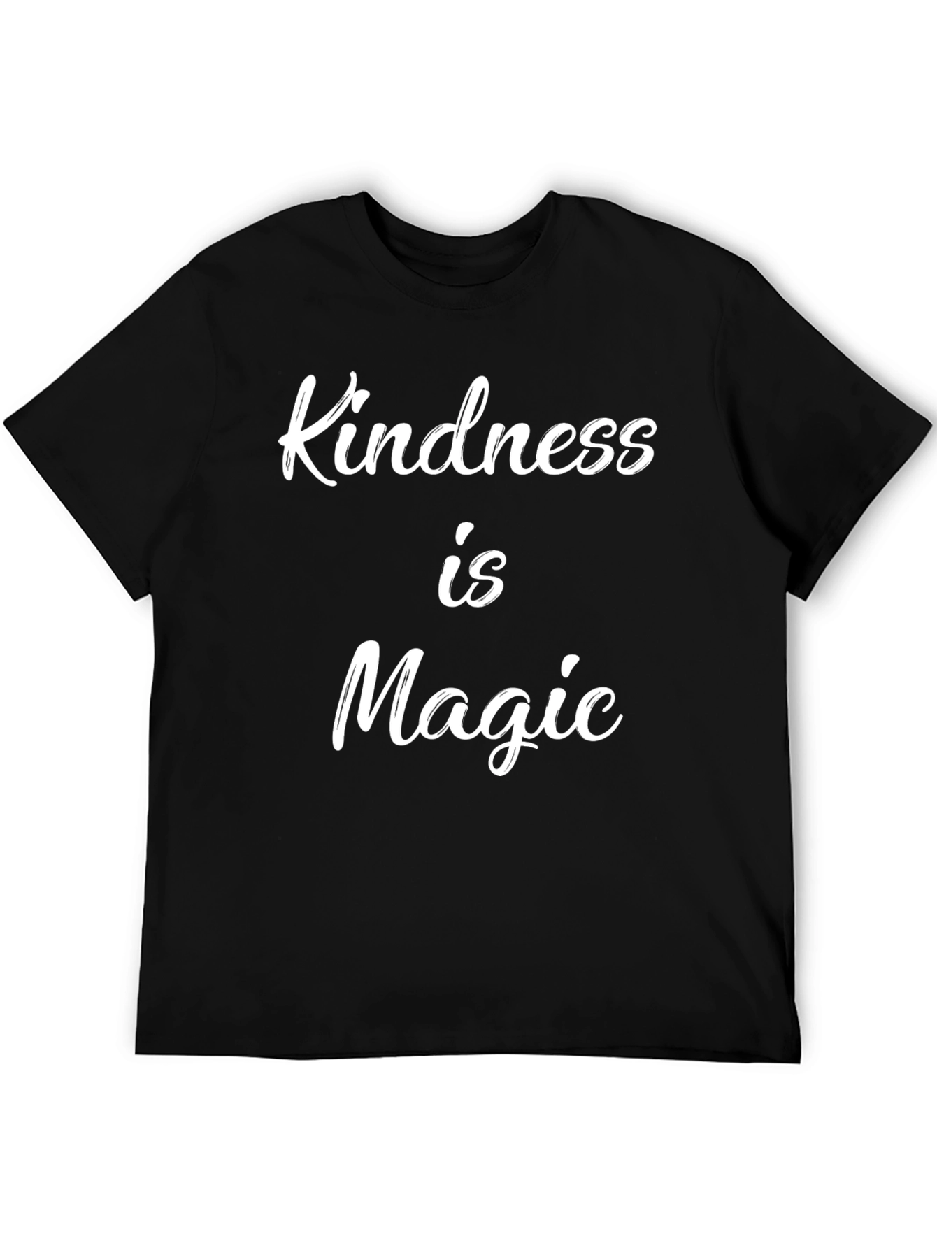 Kindness is Magic Black T-Shirt