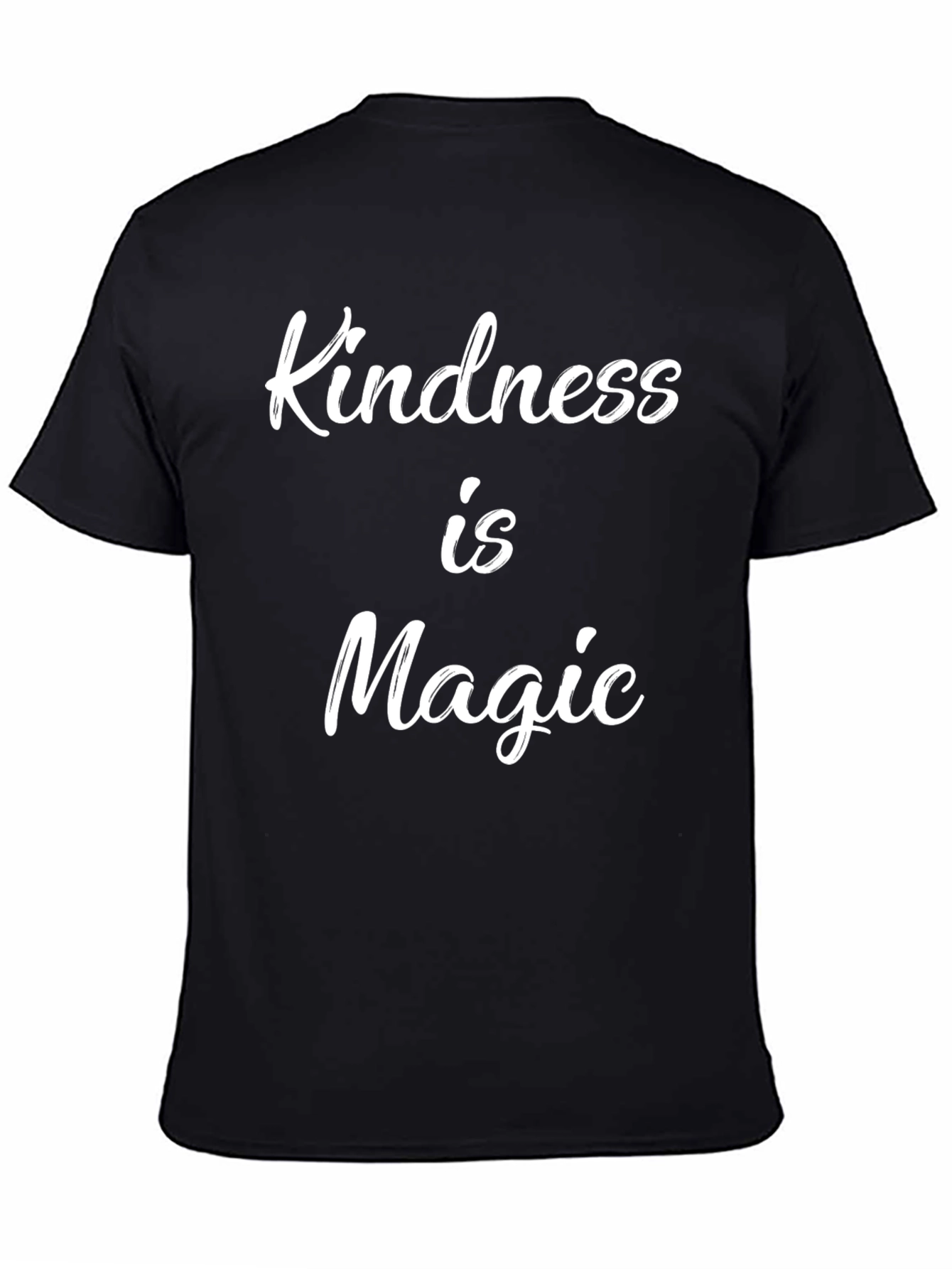 Kindness is Magic Black T-Shirt