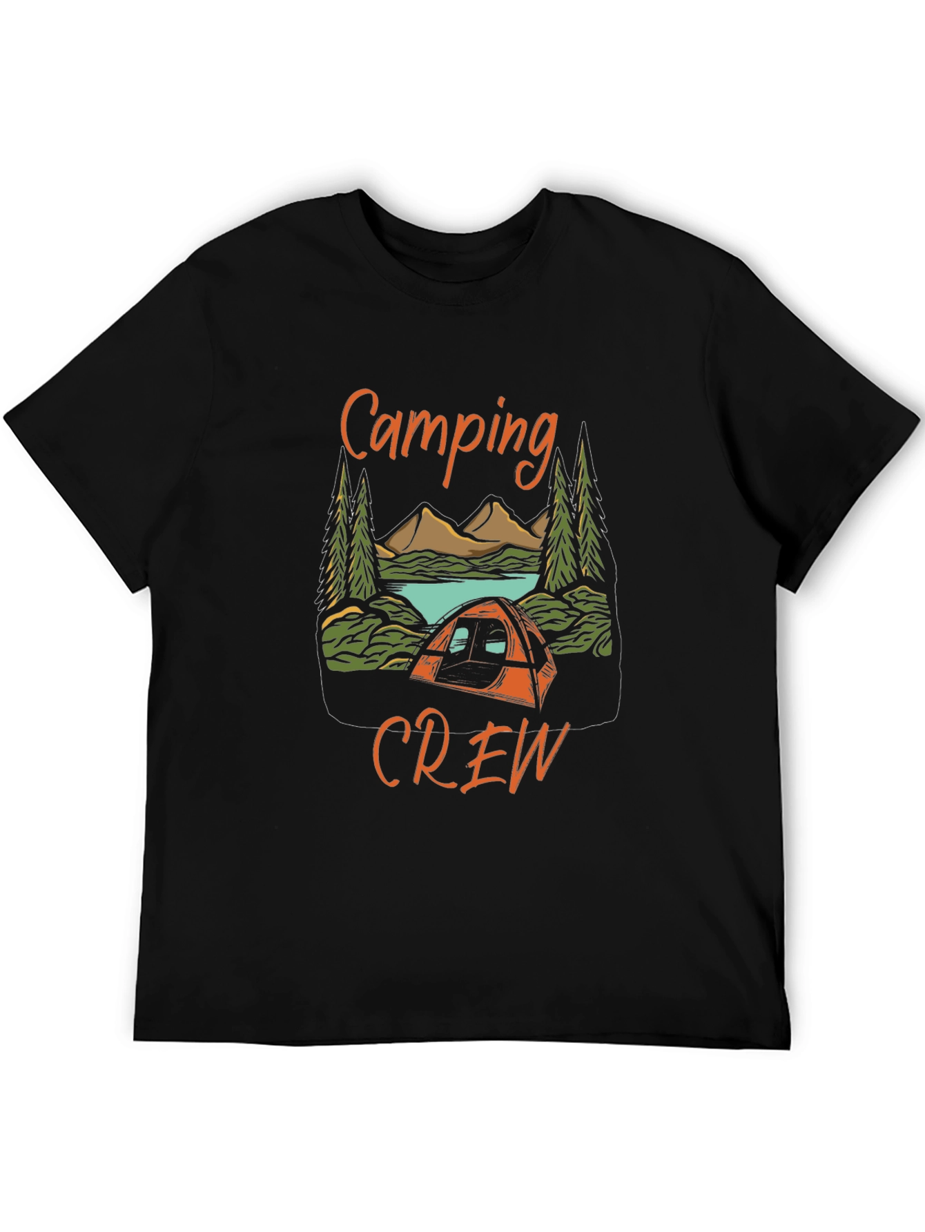 Camping Crew Graphic Tee - Adventure Ready