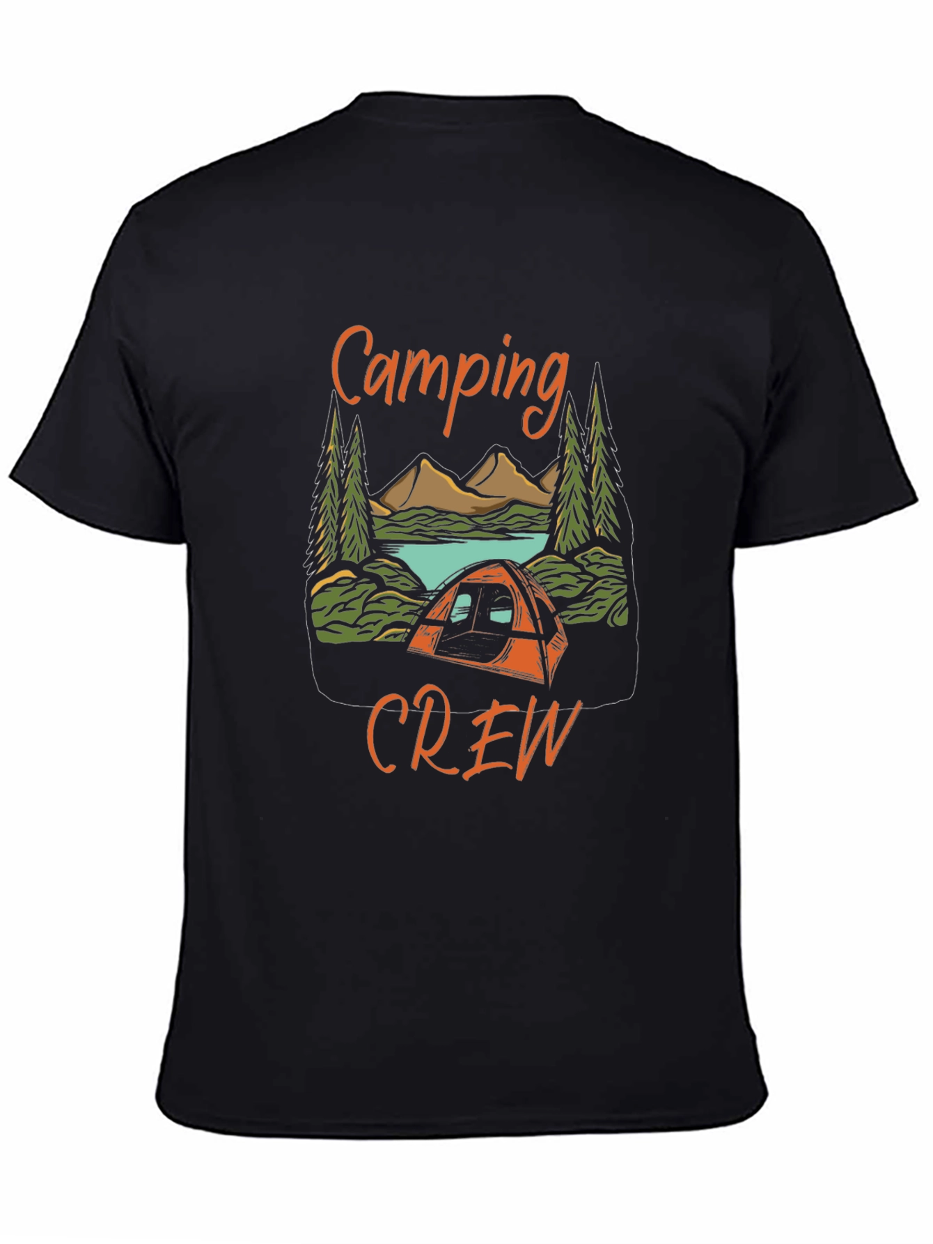 Camping Crew Graphic Tee - Adventure Ready
