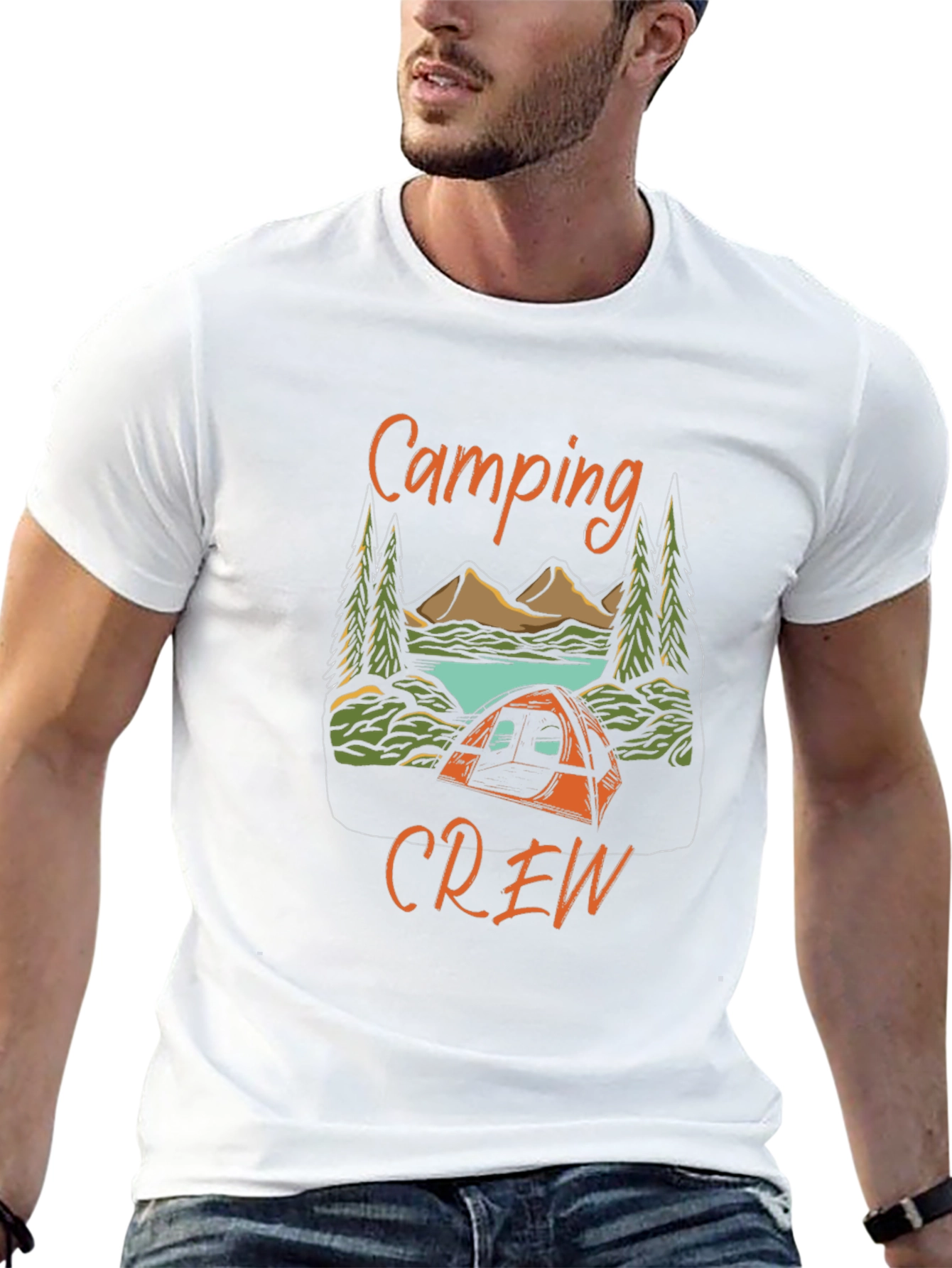 Camping Crew Graphic Tee - Adventure Ready