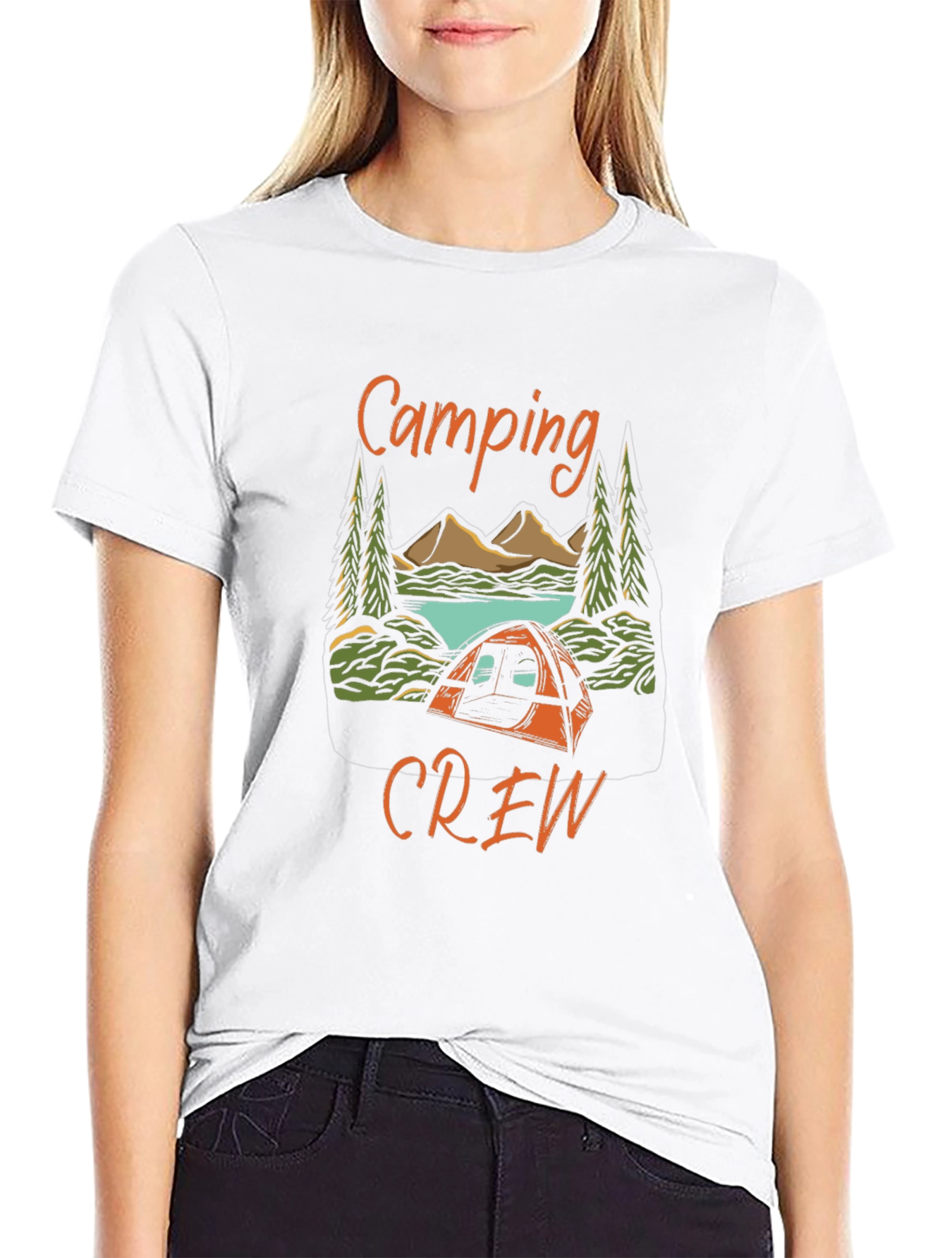 Camping Crew Graphic Tee - Adventure Ready
