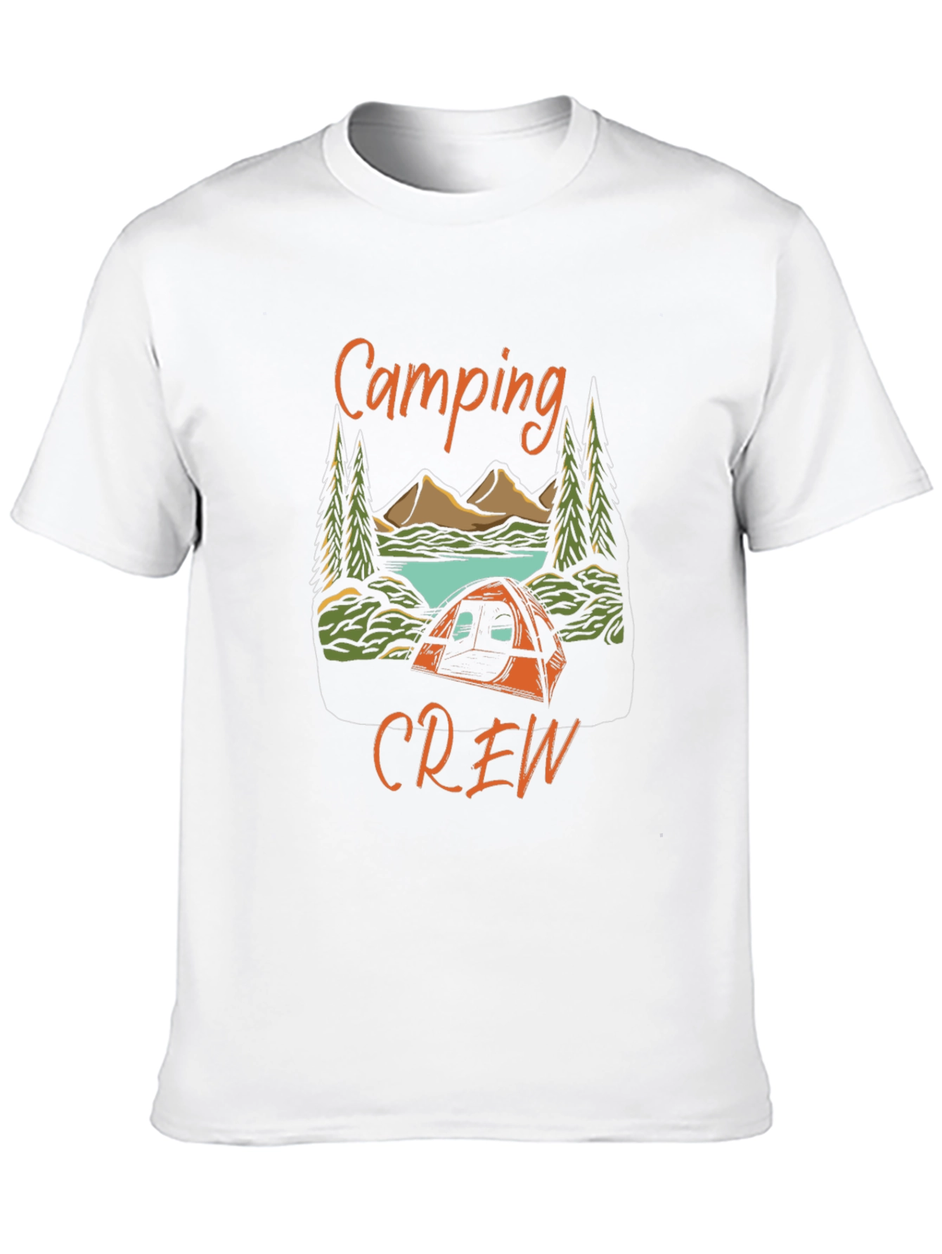 Camping Crew Graphic Tee - Adventure Ready