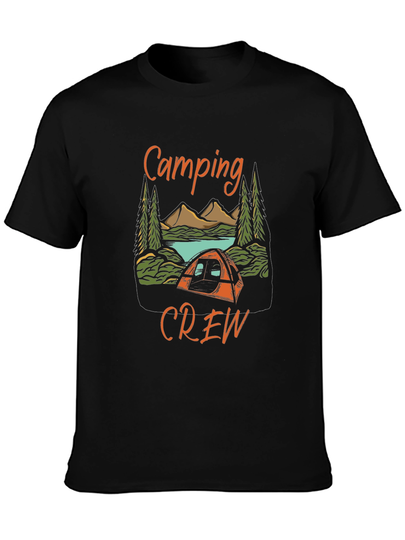 Camping Crew Graphic Tee - Adventure Ready