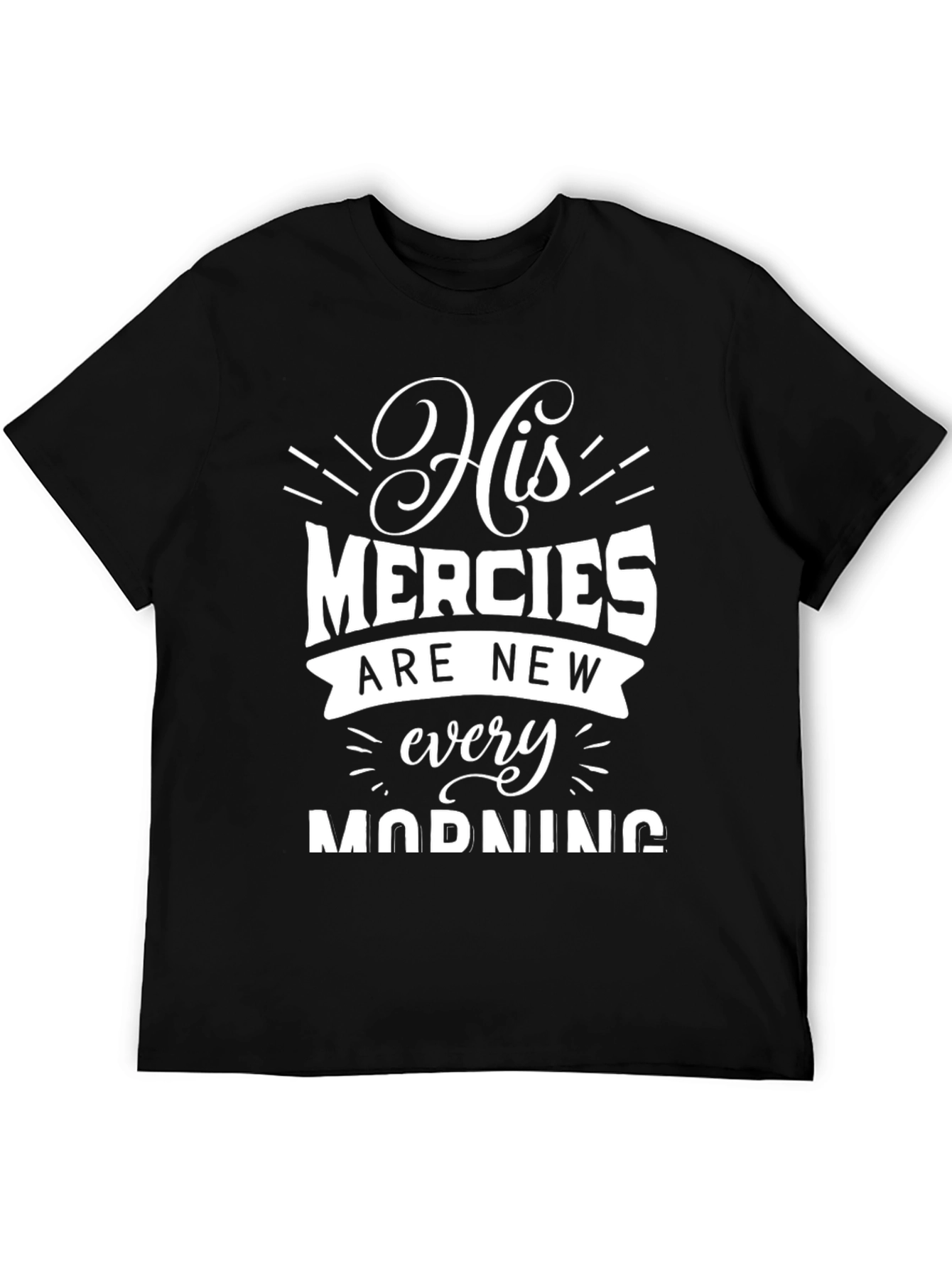 Faith-Inspired Graphic Tee: His Mercies Are New