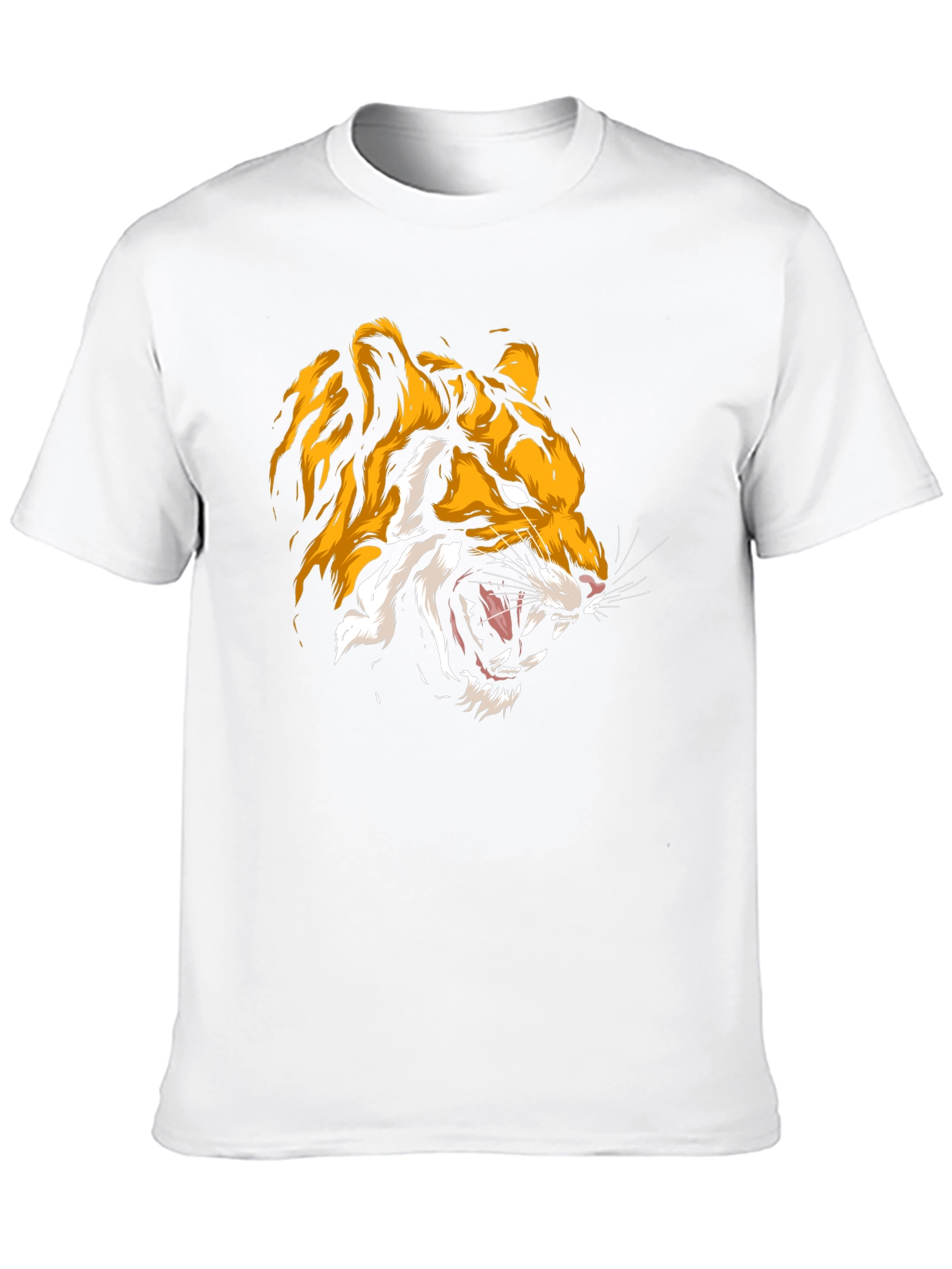 Bold Tiger Graphic Tee - Fierce Style