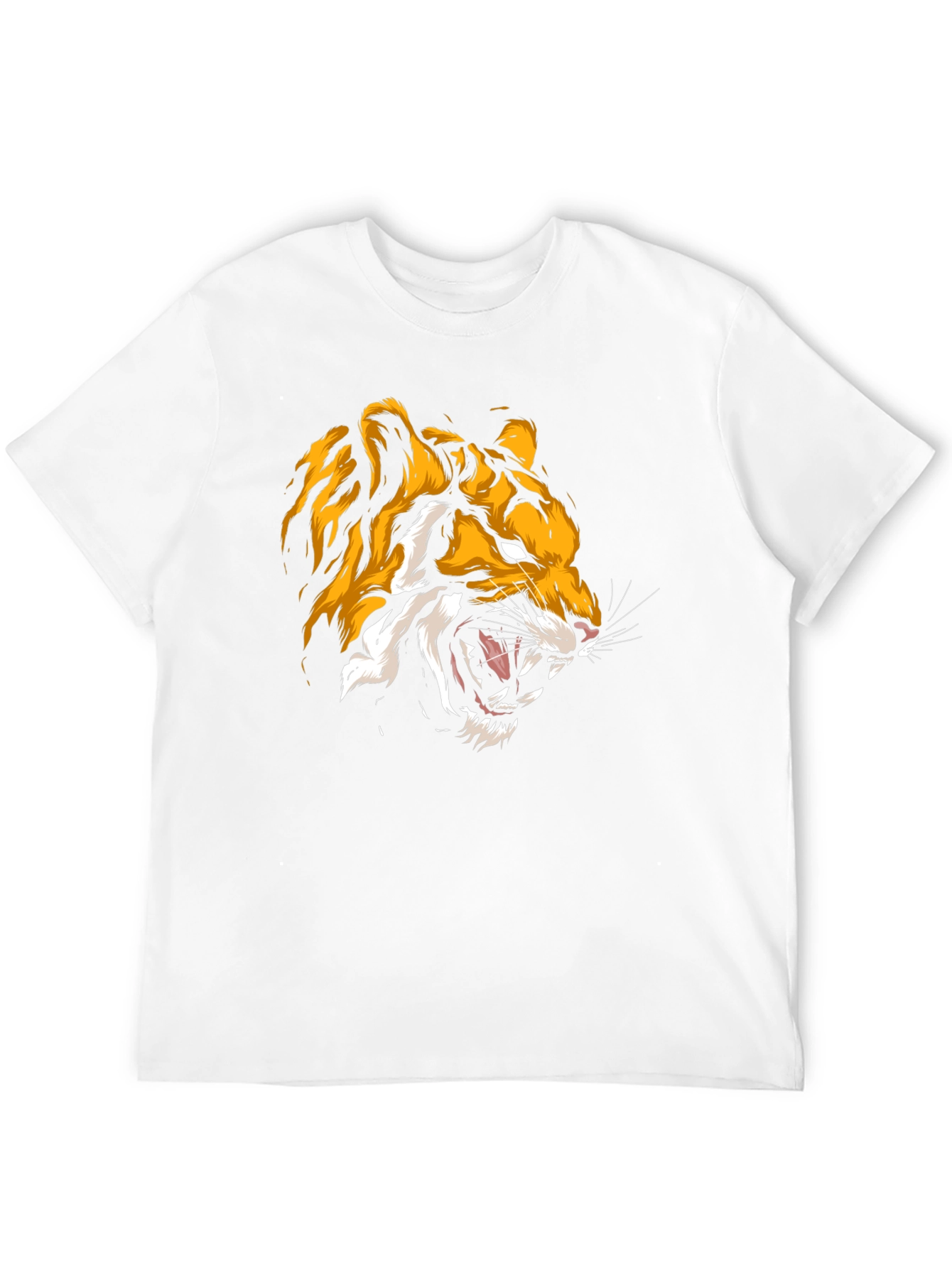 Bold Tiger Graphic Tee - Fierce Style