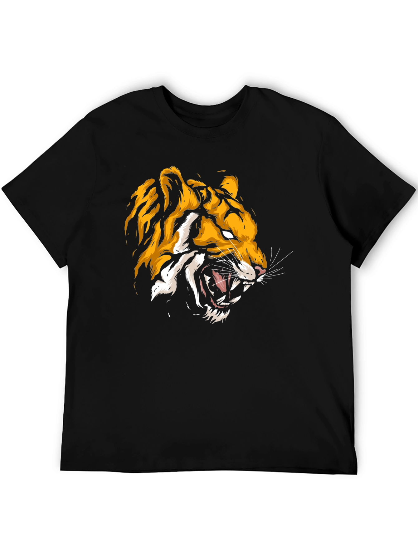 Bold Tiger Graphic Tee - Fierce Style