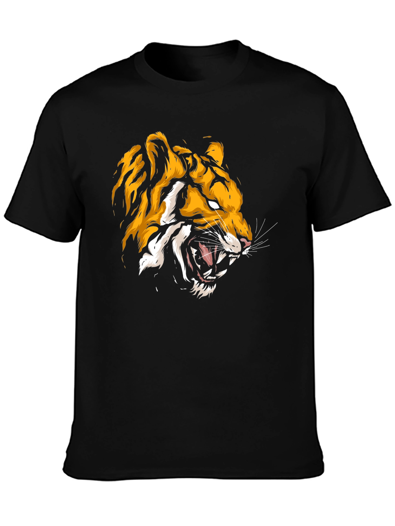 Bold Tiger Graphic Tee - Fierce Style