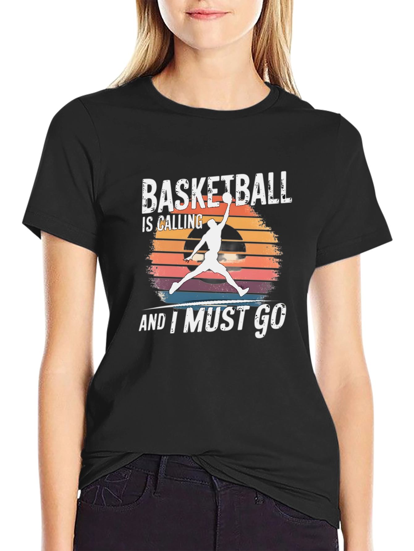 Basketball is Calling Graphic Tee