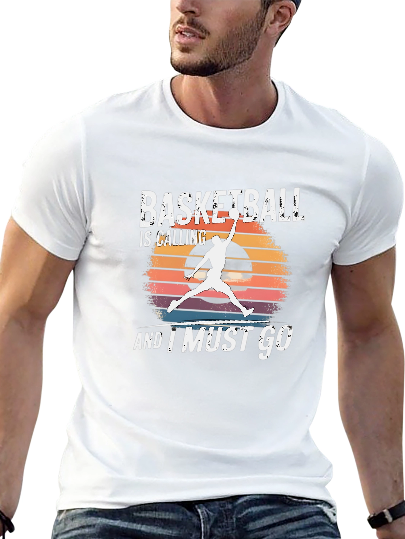 Basketball is Calling Graphic Tee